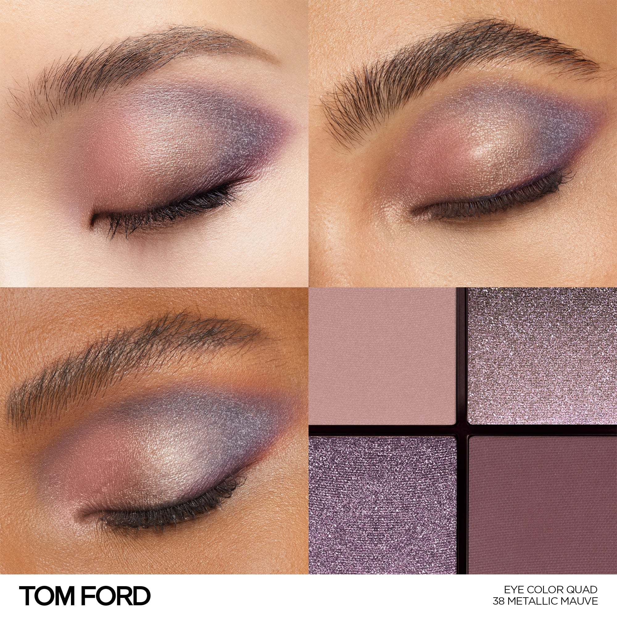 Runway Eye Color Quad Poudre11.0 g38 Metallic Mauve38Modelmultiple