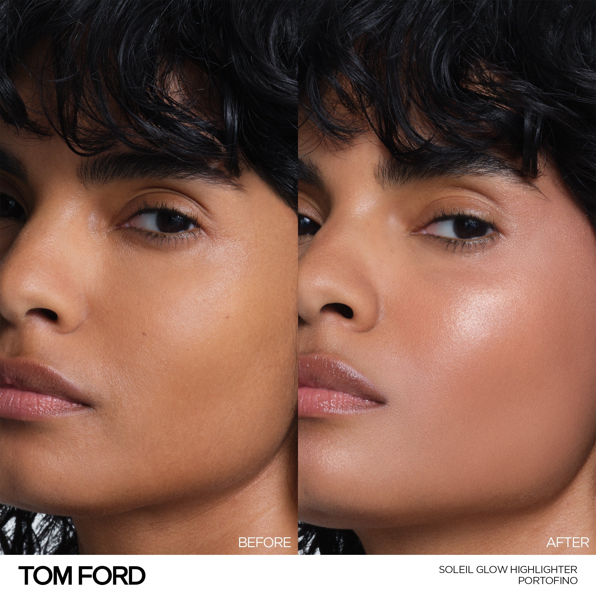 Soleil Glow Highlighter, 8.0 g, 03 Portofino, 03, Model, medium