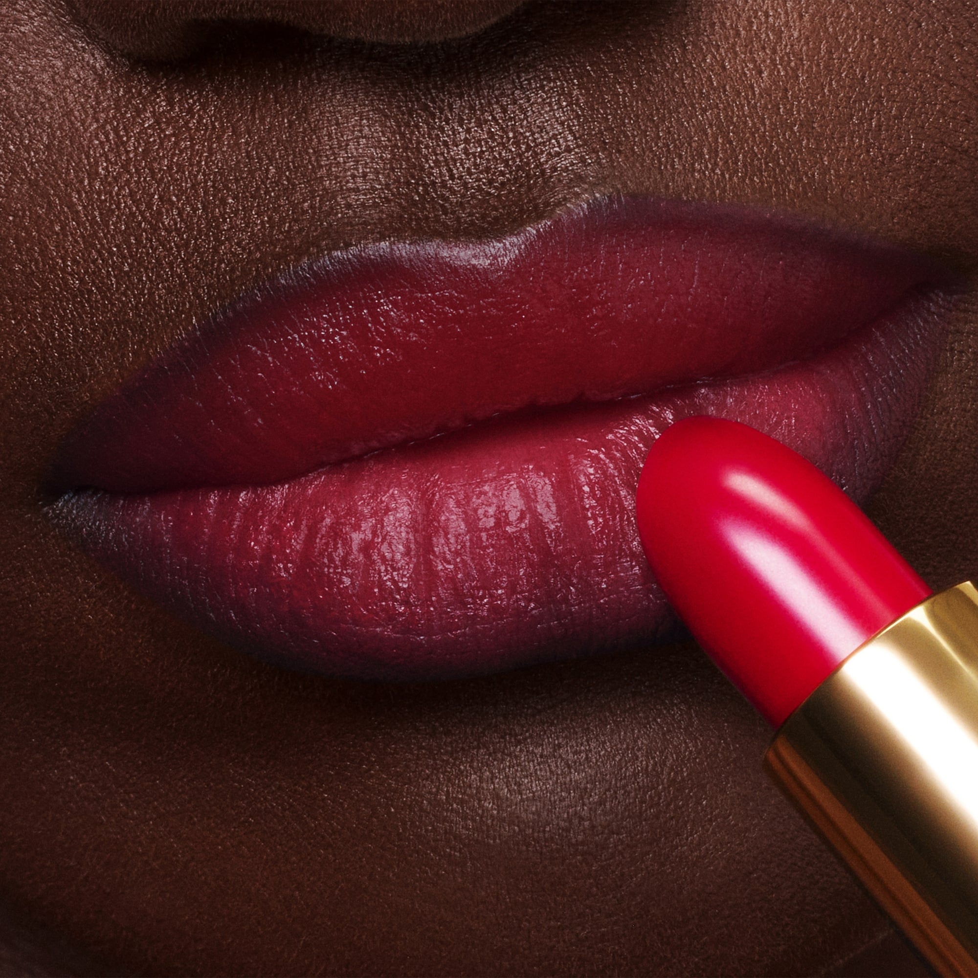 Runway Lip Color, 3.5 g, 10 Cherry Lush, 10, Model, deep