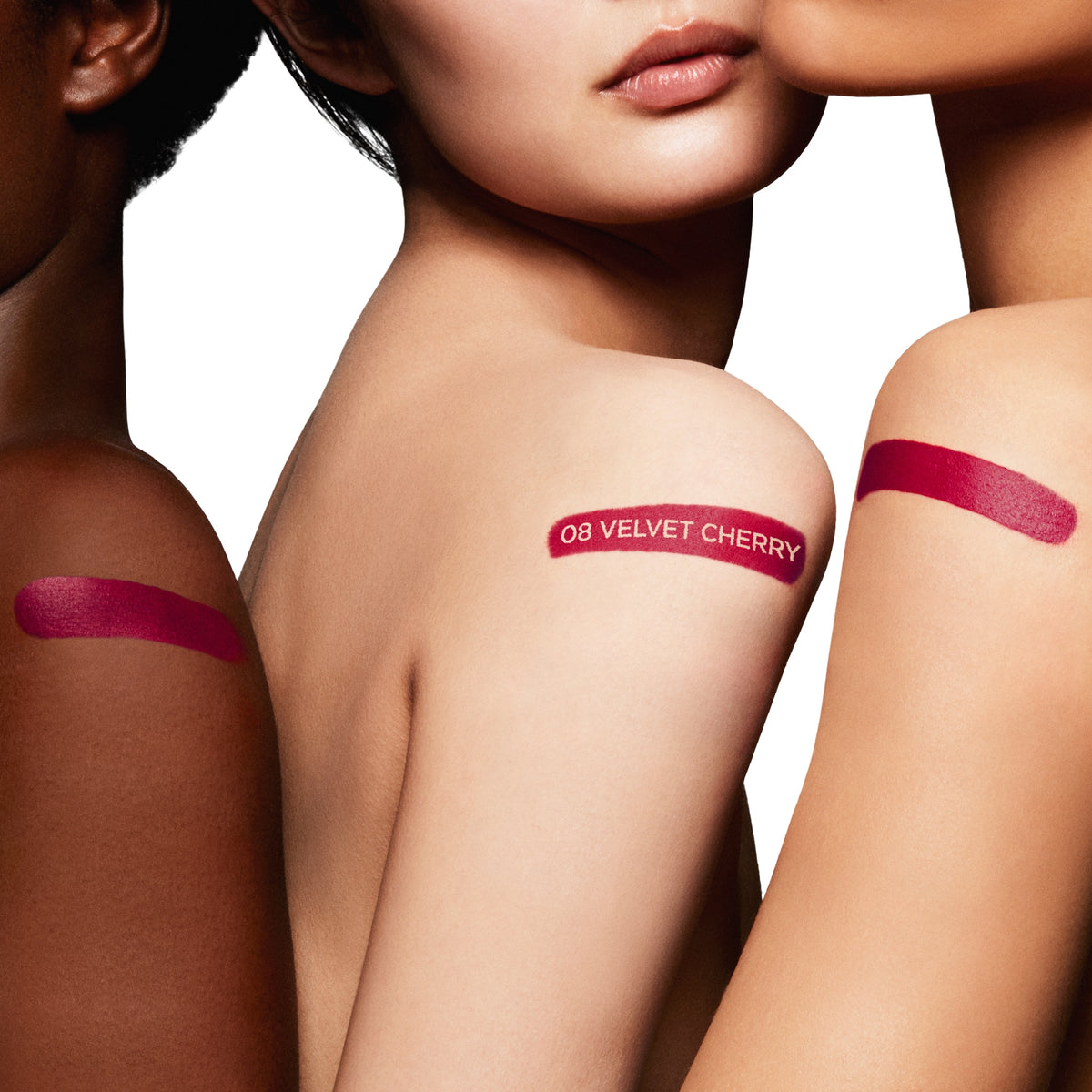 Lip Color Matte, 3.0 g, 08 Velvet Cherry, 08, Model, multiple