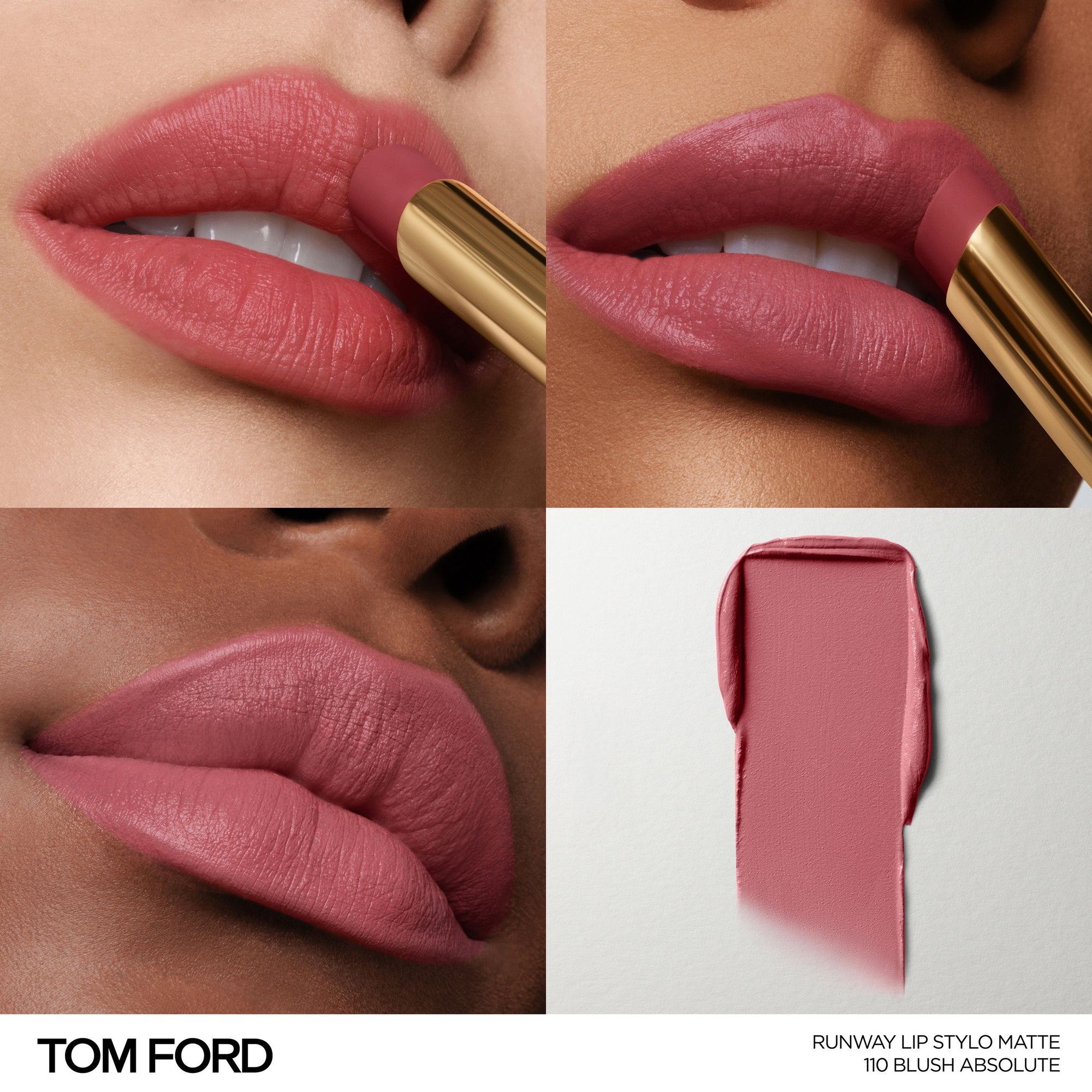 Runway Lip Stylo Matte, 2.0 g, 110 Blush Absolute, 110, Model, multiple