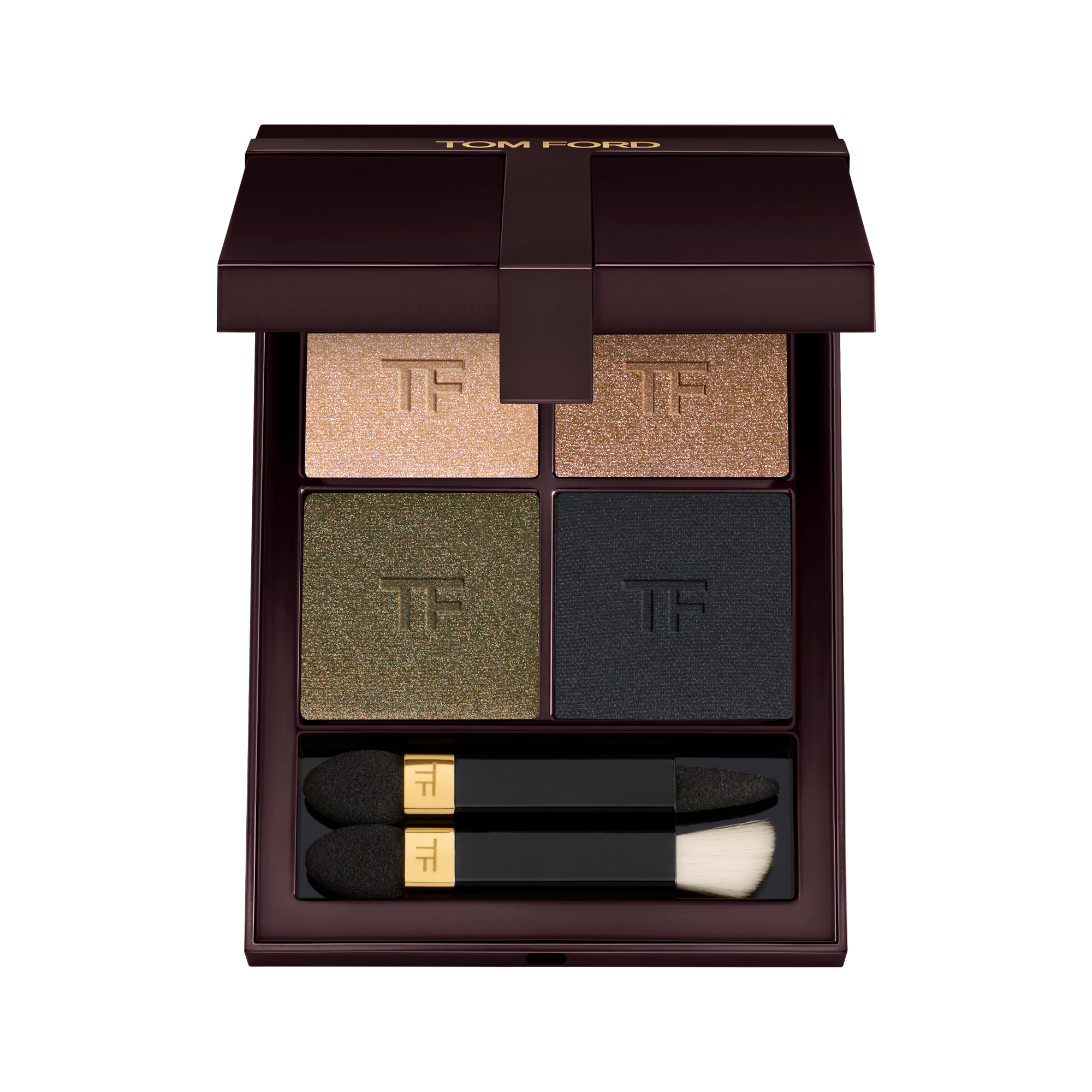 Runway Eye Color Quad Crème, 8.0 g, 47 Olive Smoke, 47, Product Shot