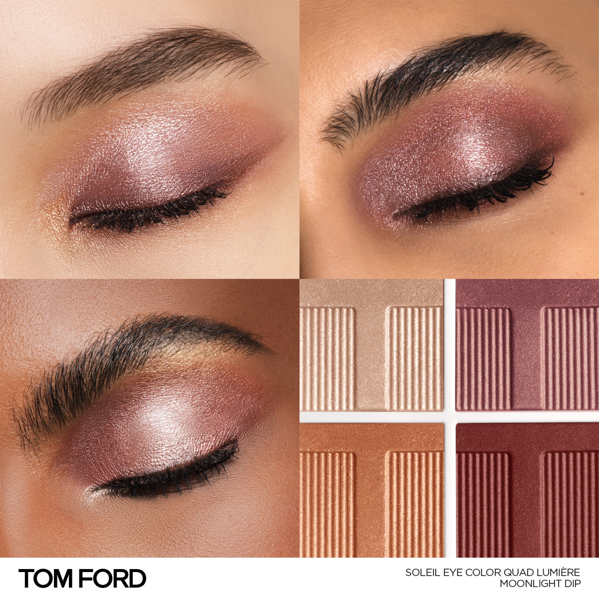 Soleil Eye Color Quad Lumière, 7.2 g, 03 Moonlight Dip, 03, Model, multiple