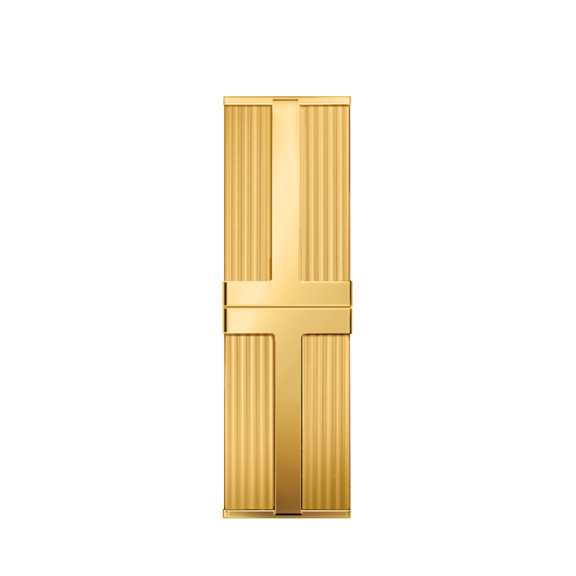 Reserve Lip Color Case, Gold Fluted Case, Product Shot