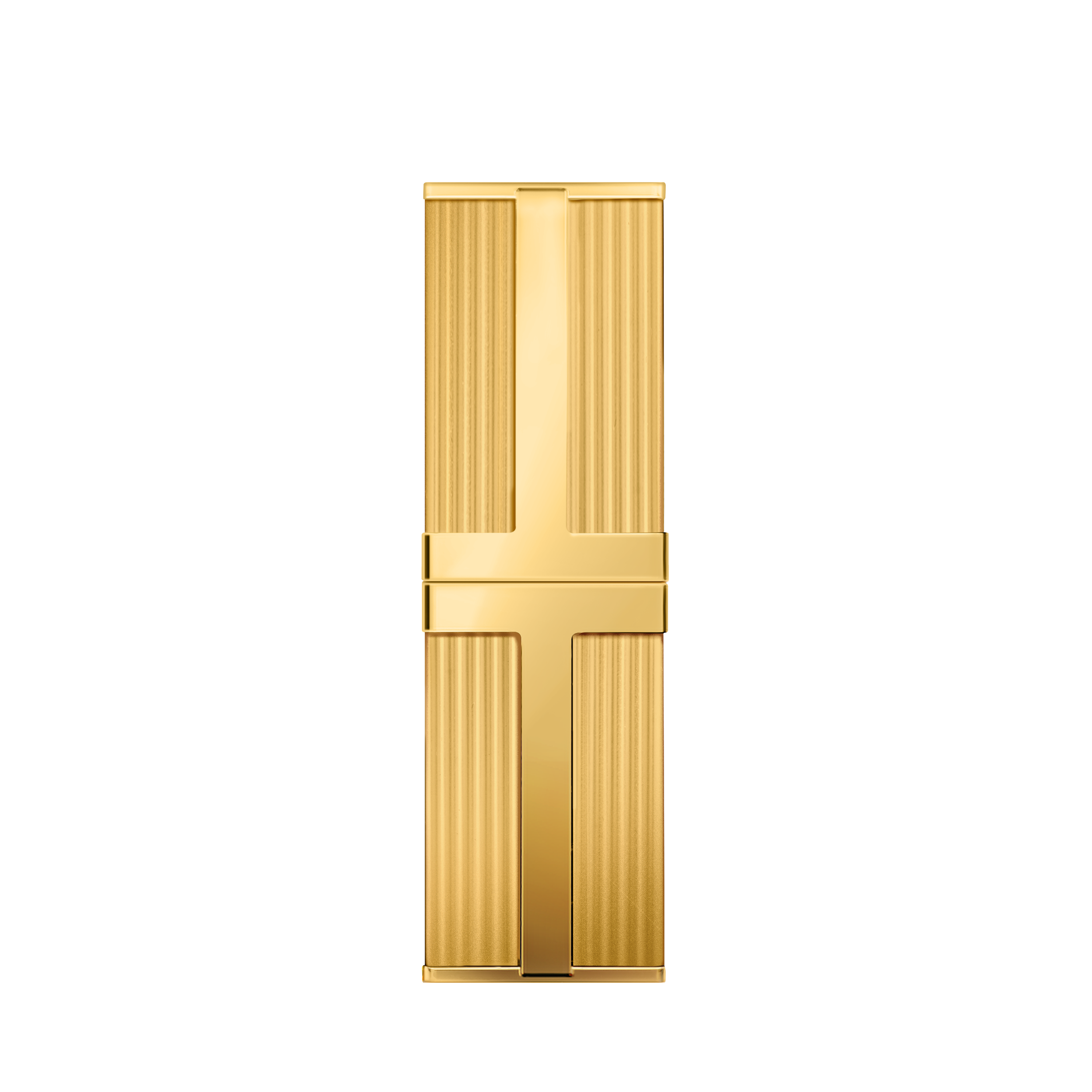 Reserve Lip Color Case, Gold Fluted Case, Product Shot