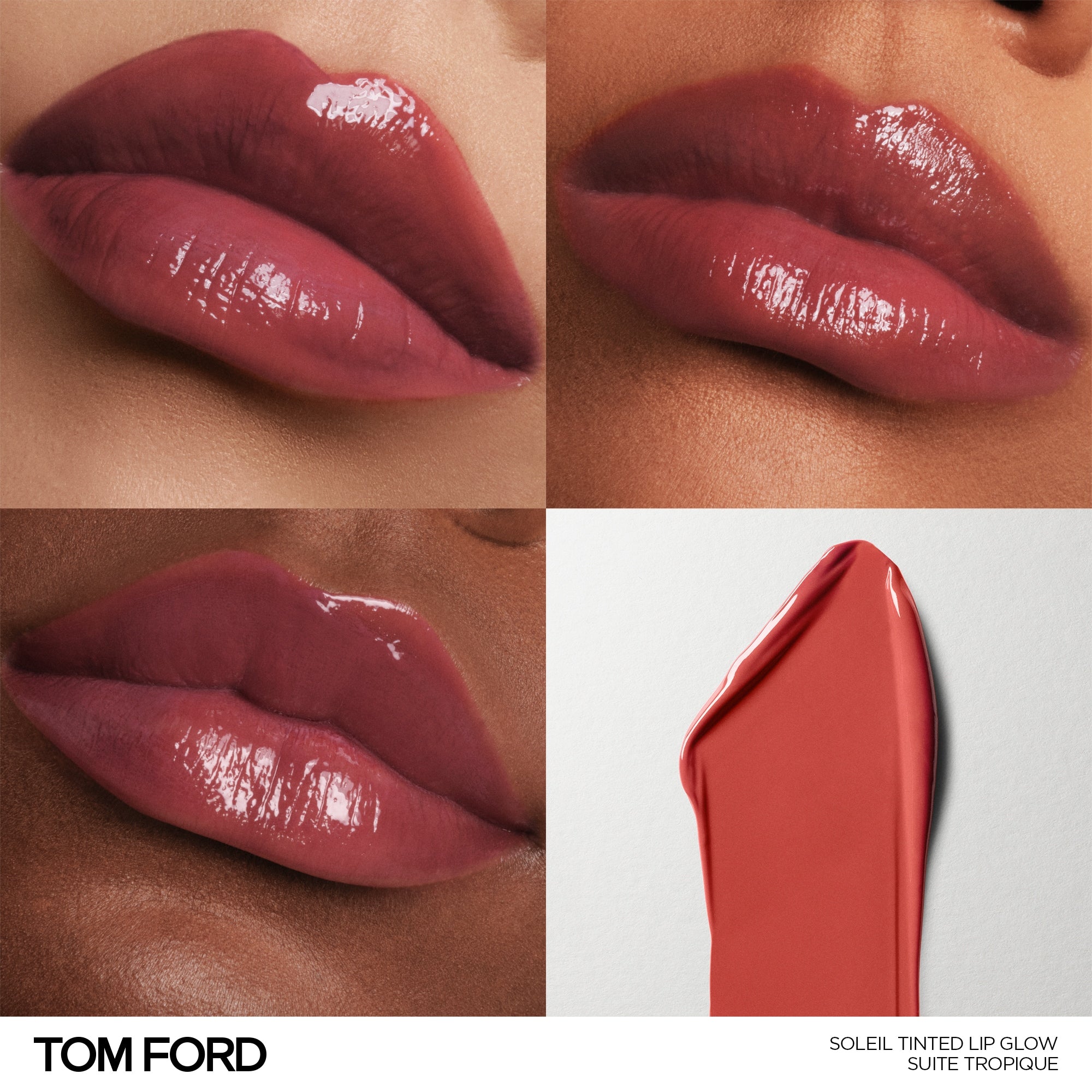 Soleil Tinted Lip Glow, 6.0 ml, 01 Suite Tropique, 01, Model, multiple