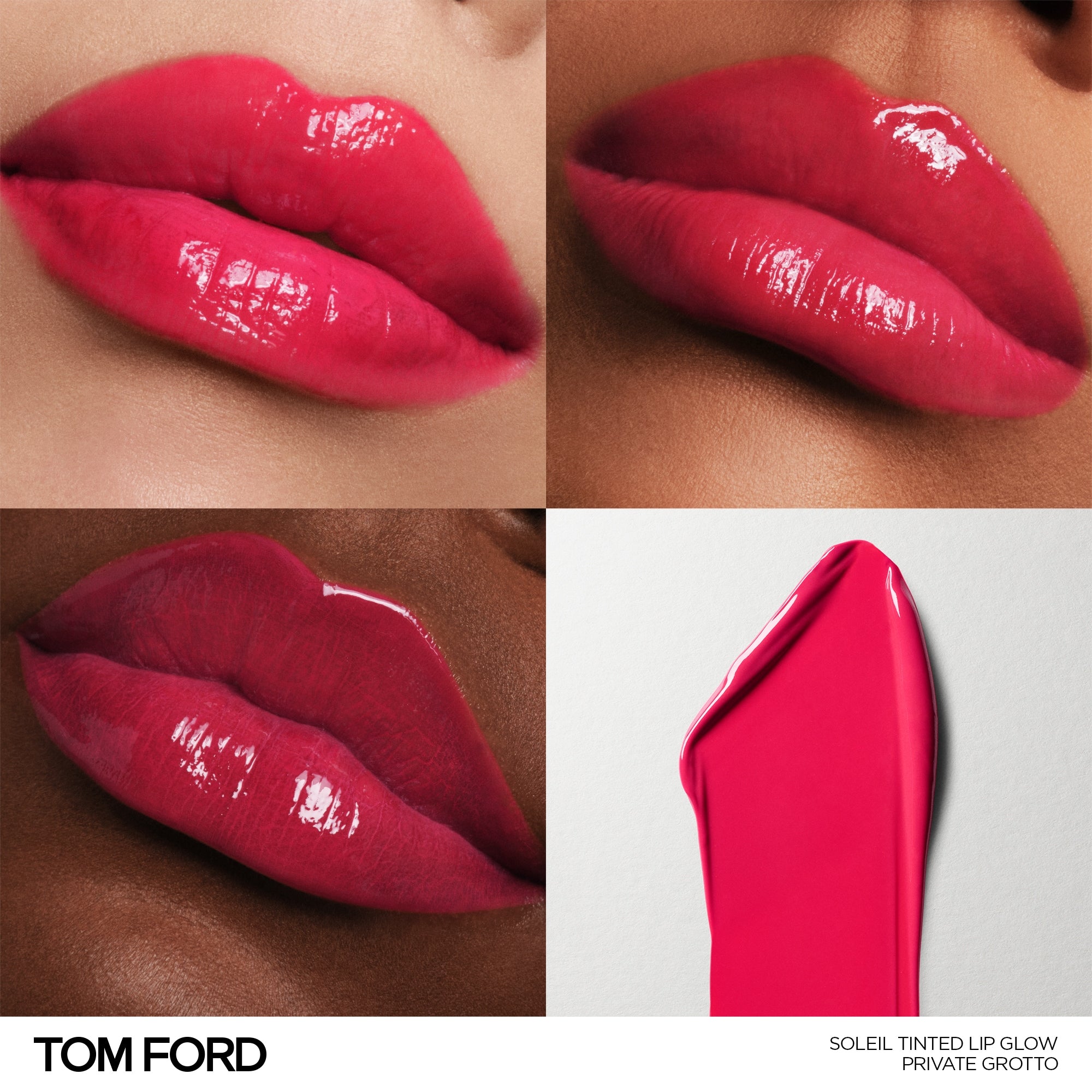 Soleil Tinted Lip Glow, 6.0 ml, 03 Private Grotto, 03, Model, multiple
