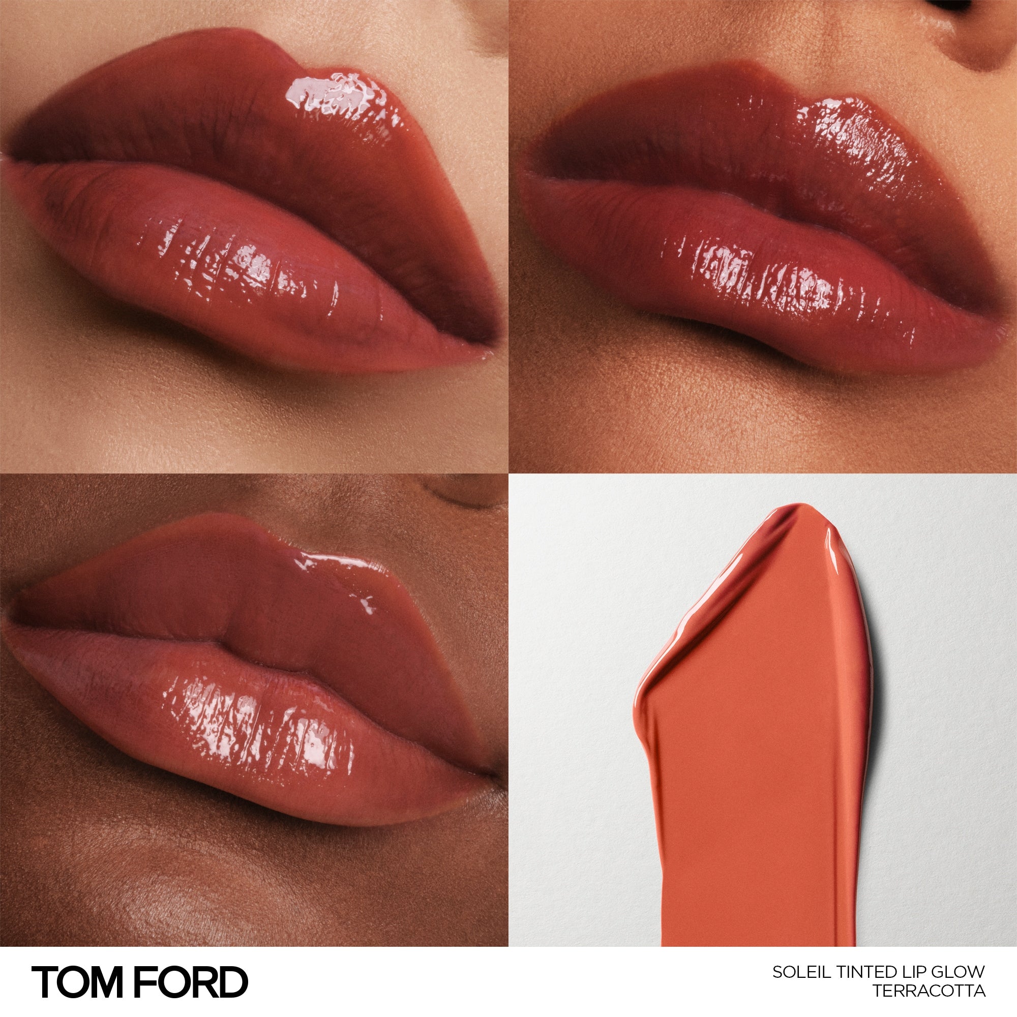 Soleil Tinted Lip Glow, 6.0 ml, 10 Terracotta, 10, Model, multiple