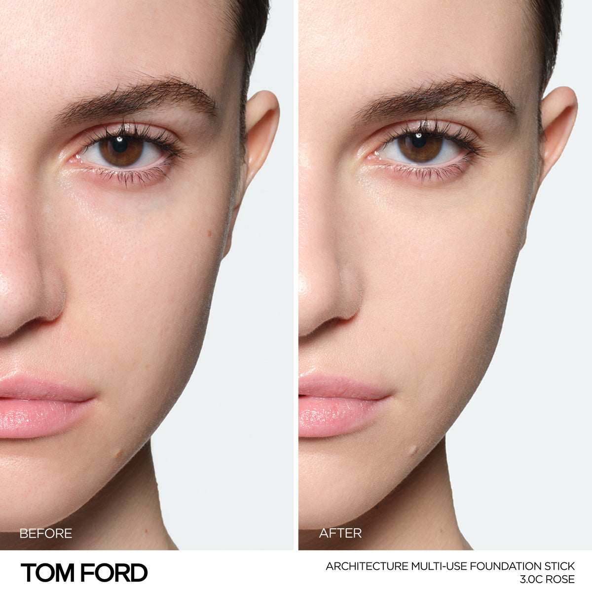 Architecture Multi-Use Foundation Stick, 10.0 g, 3.0C Rose, 3.0C, Model, light