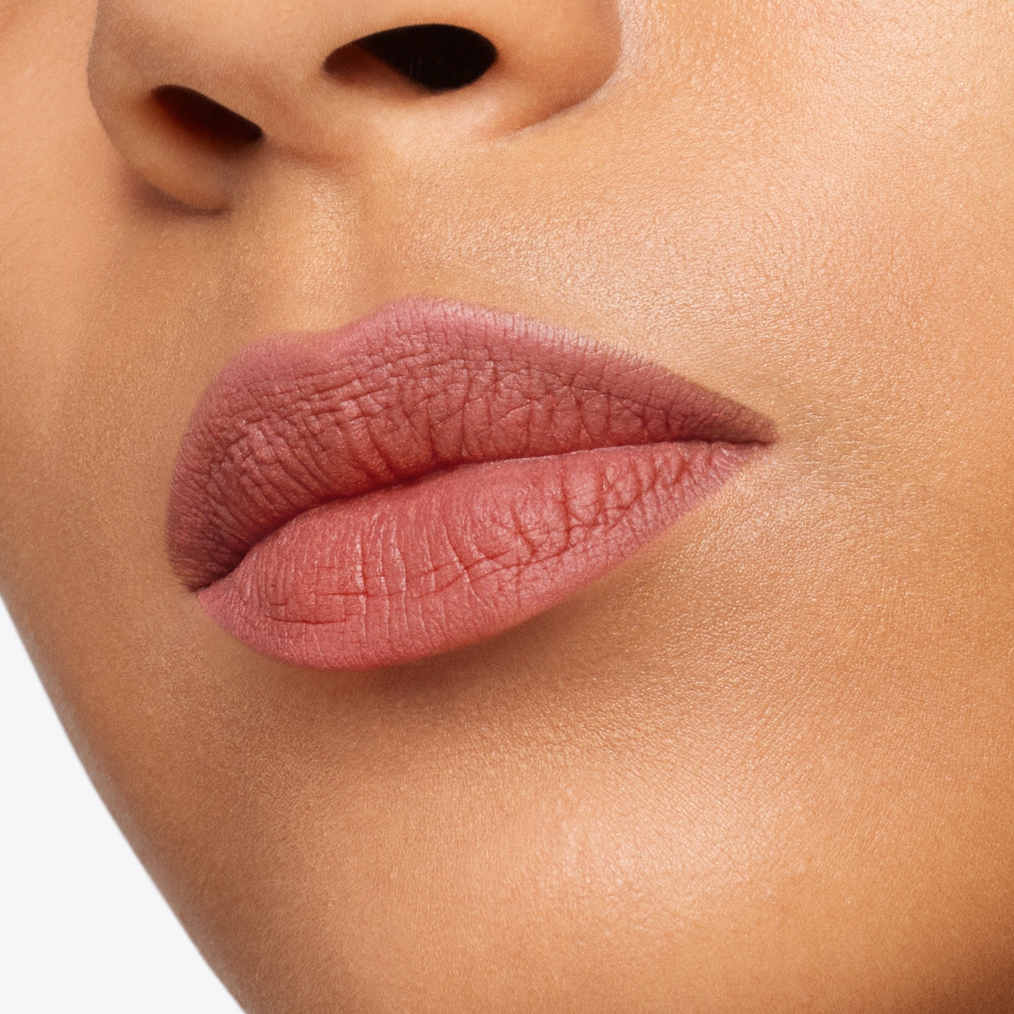 Runway Liquid Lip Color Matte, 6.0 ml, 131 Burnt Peach, 131, Model, medium