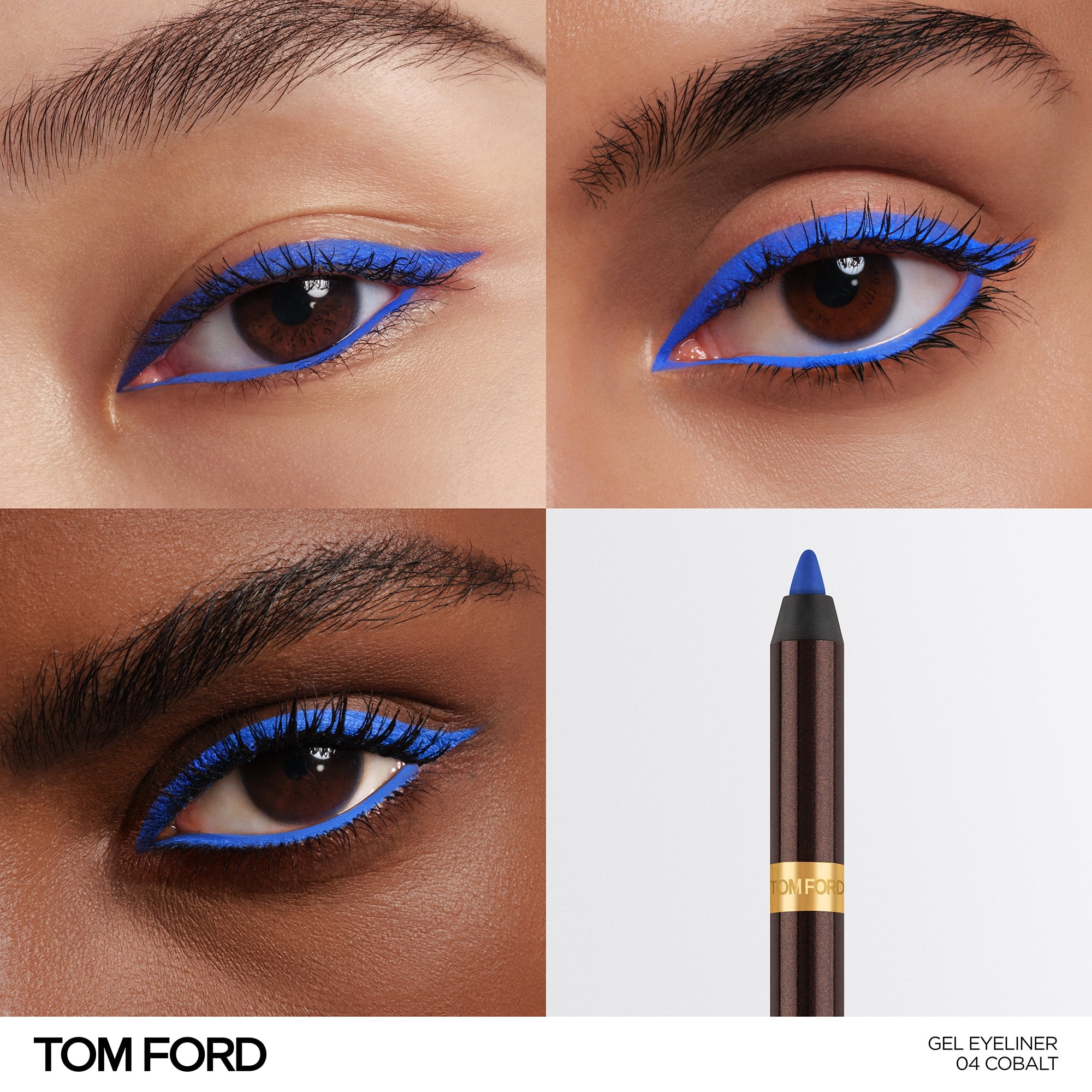 Gel Eyeliner, 1.2 g, 04 Cobalt, 04, Model, multiple