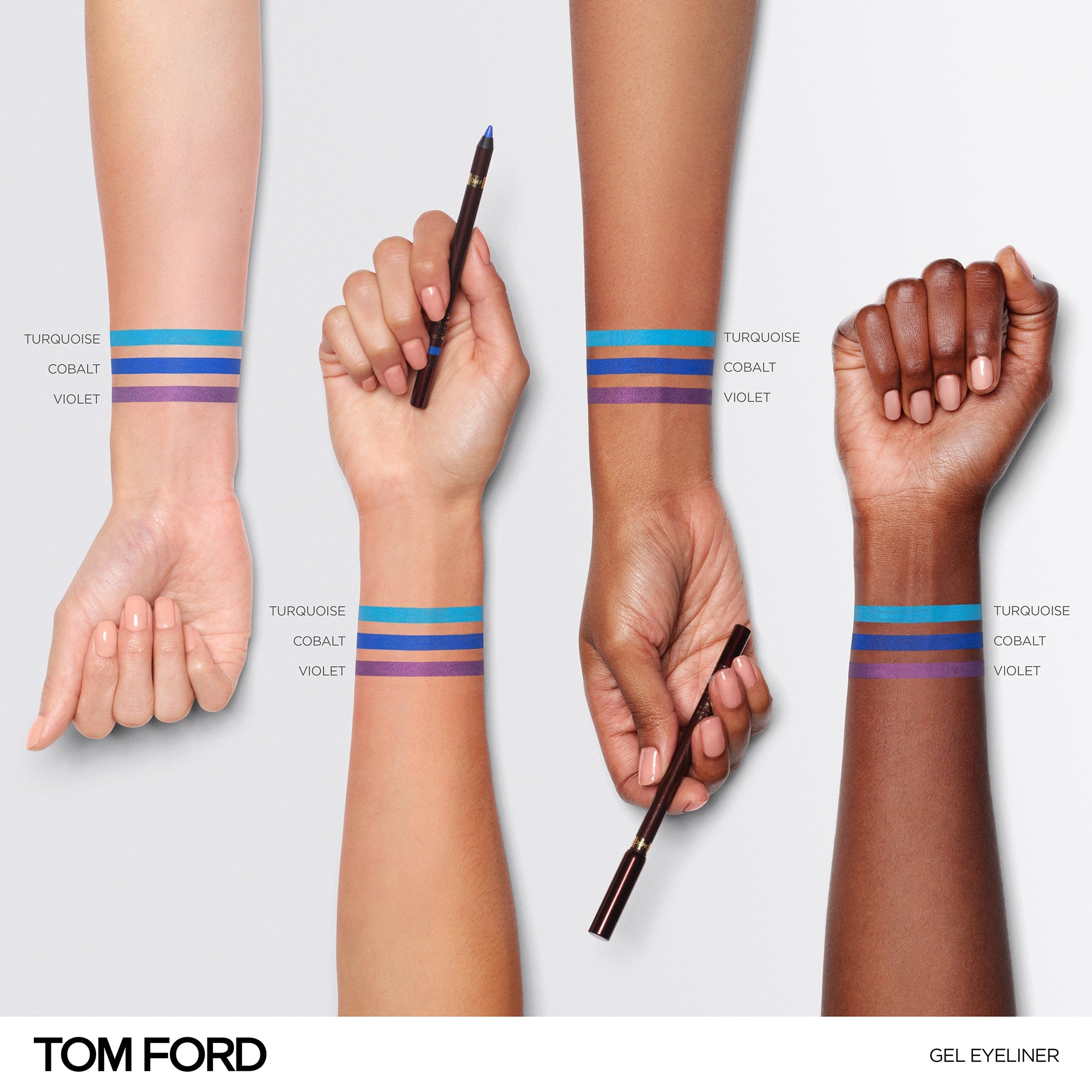 Gel Eyeliner, 1.2 g, 06 Violet, 06, Model, multiple
