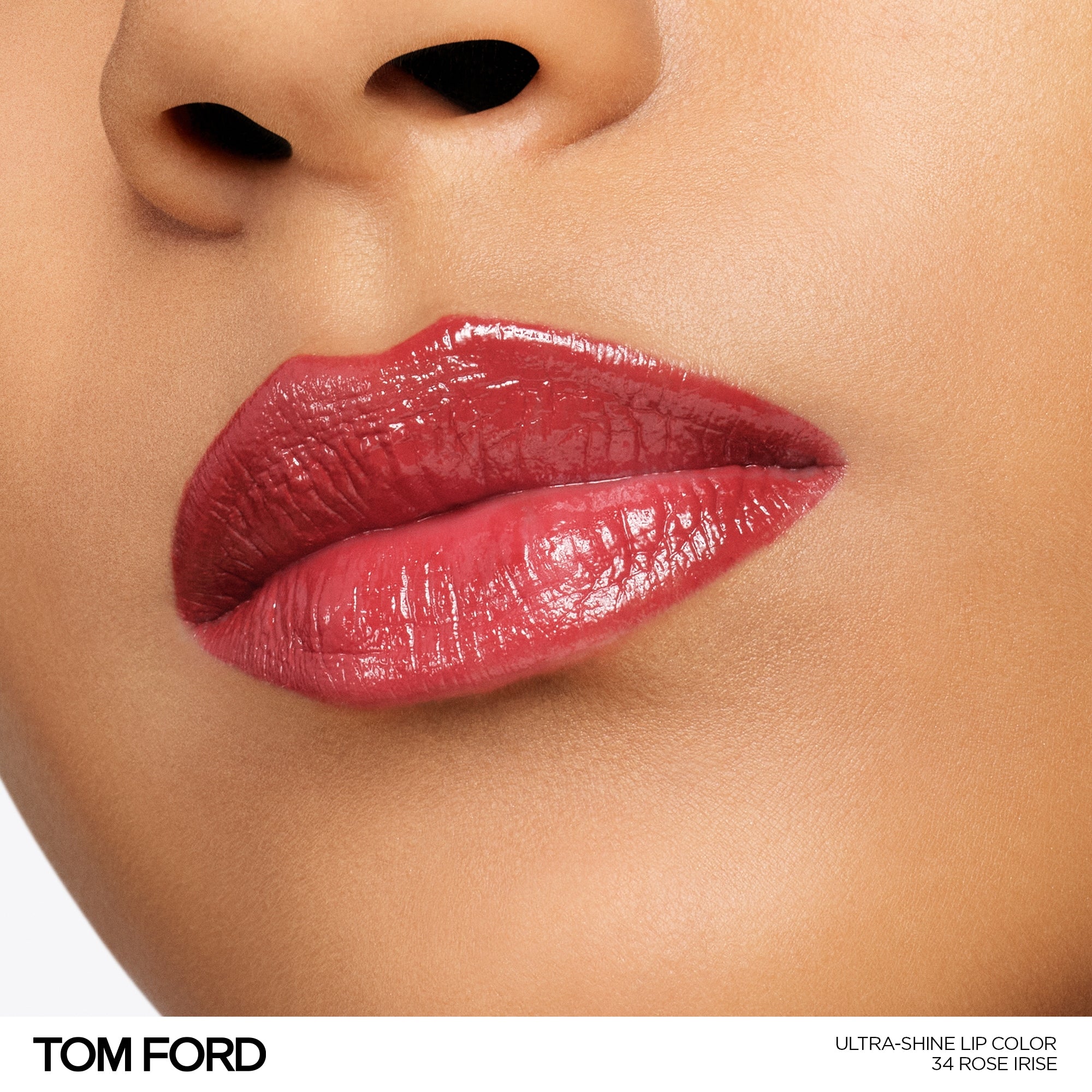 Ultra-Shine Lip Color, 3.3 g, 34 Rose Irisé, 34, Model, medium