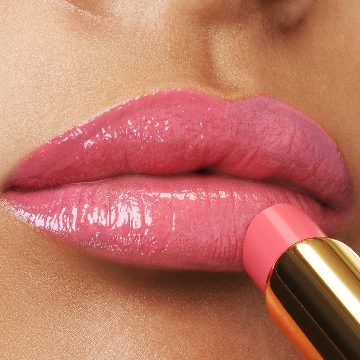 Soleil Summer Ultra-Shine Lip Color, 3.3 g, 40 Rose Beam, 40, Model, medium