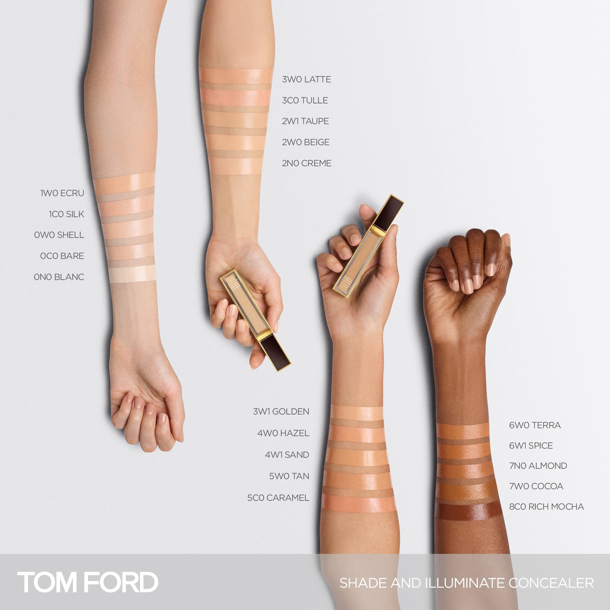 Shade and Illuminate Concealer, 5.4 ml, 4W0 Hazel, 4W0, Model, multiple