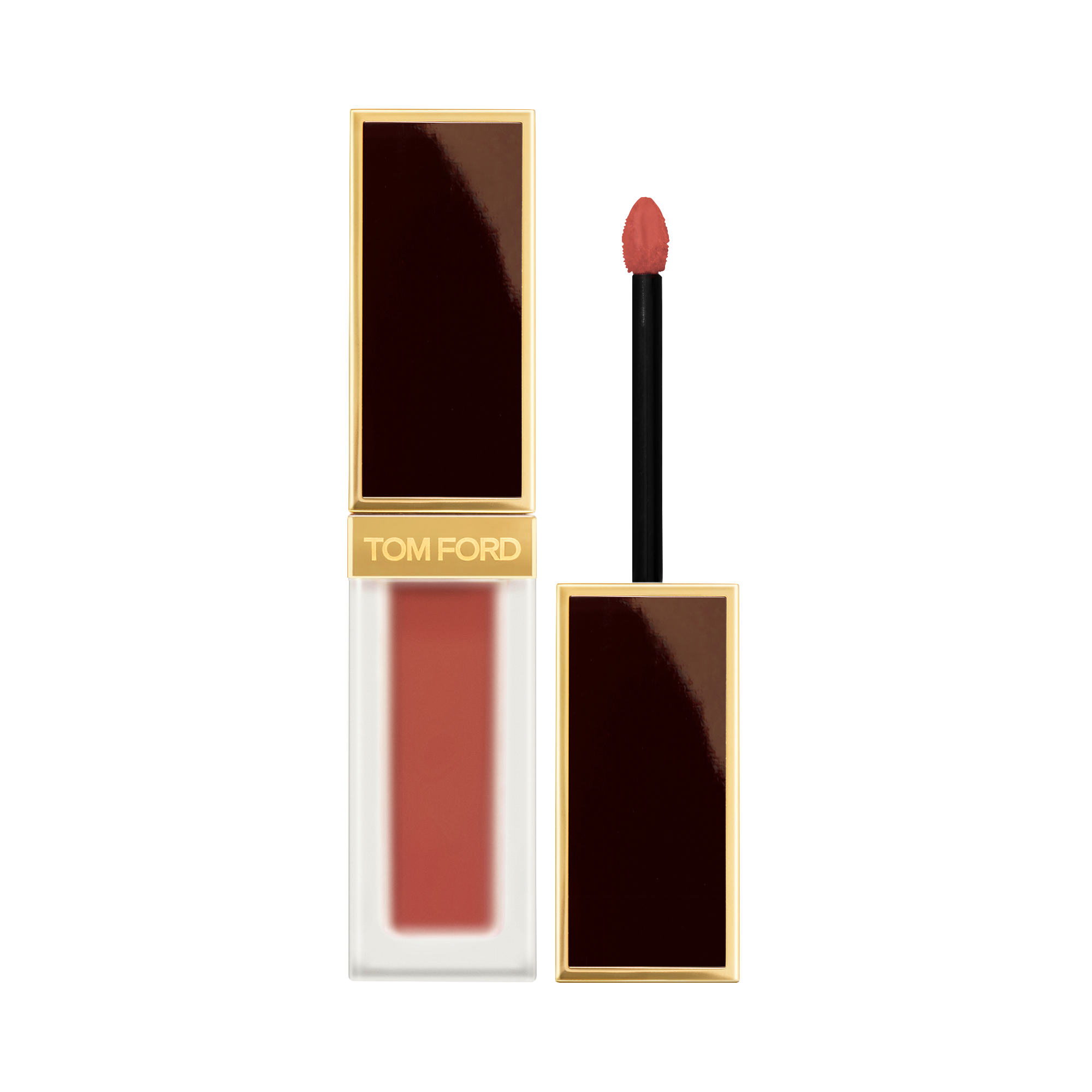Liquid Lip Luxe Matte, 6.0 ml, 131 Burnt Peach, 131, Product Shot