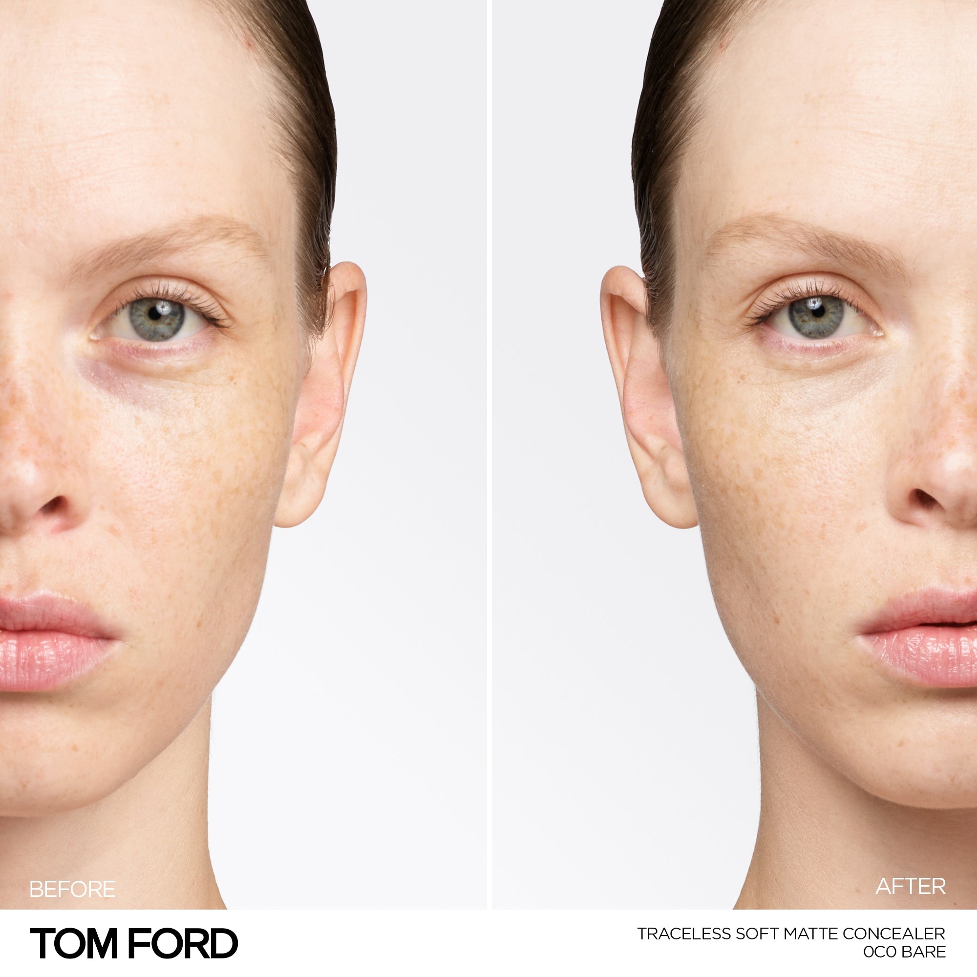 Traceless Soft Matte Concealer, 3.5 g, 0C0 Bare, 0C0, Model, light