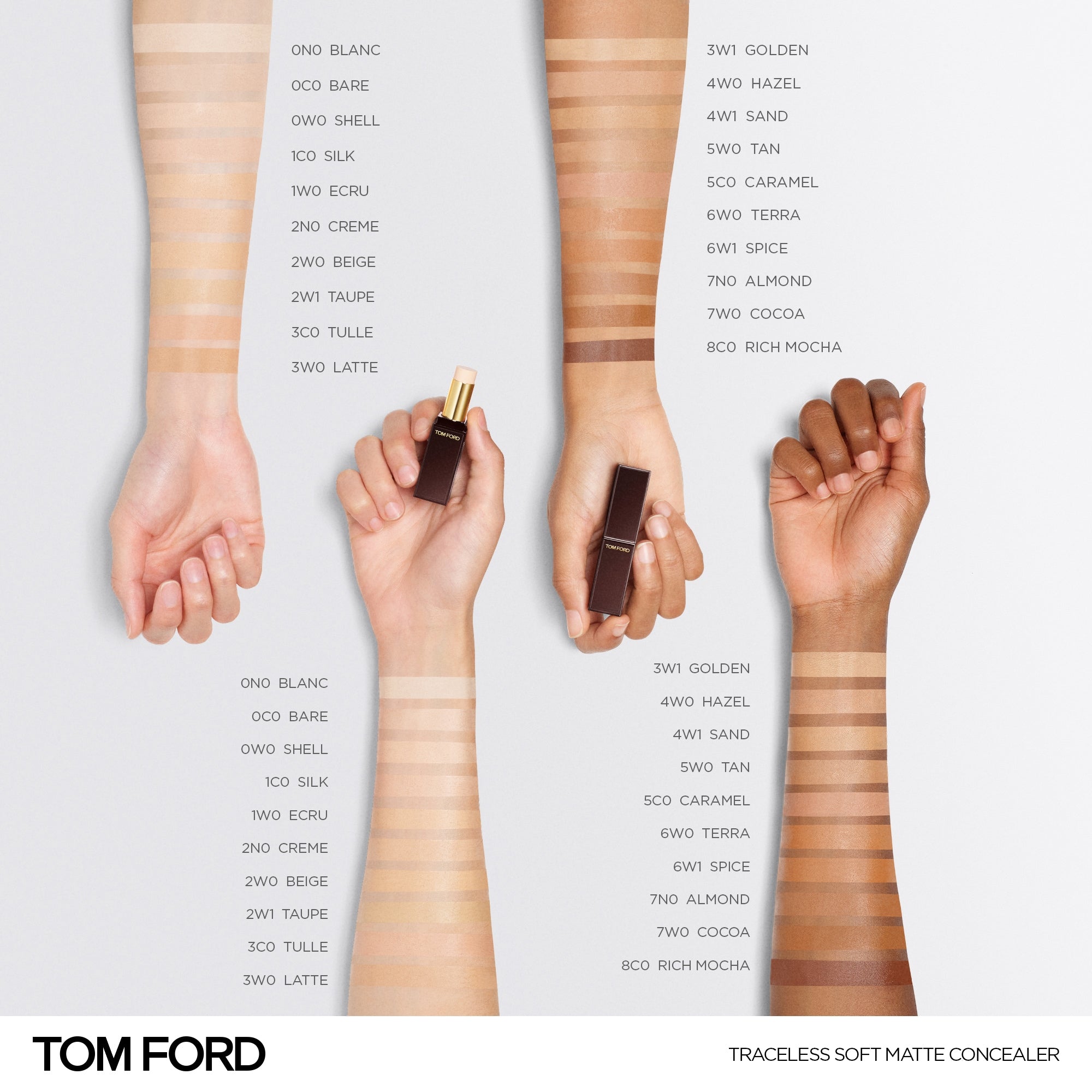 Traceless Soft Matte Concealer, 3.5 g, 0C0 Bare, 0C0, Model