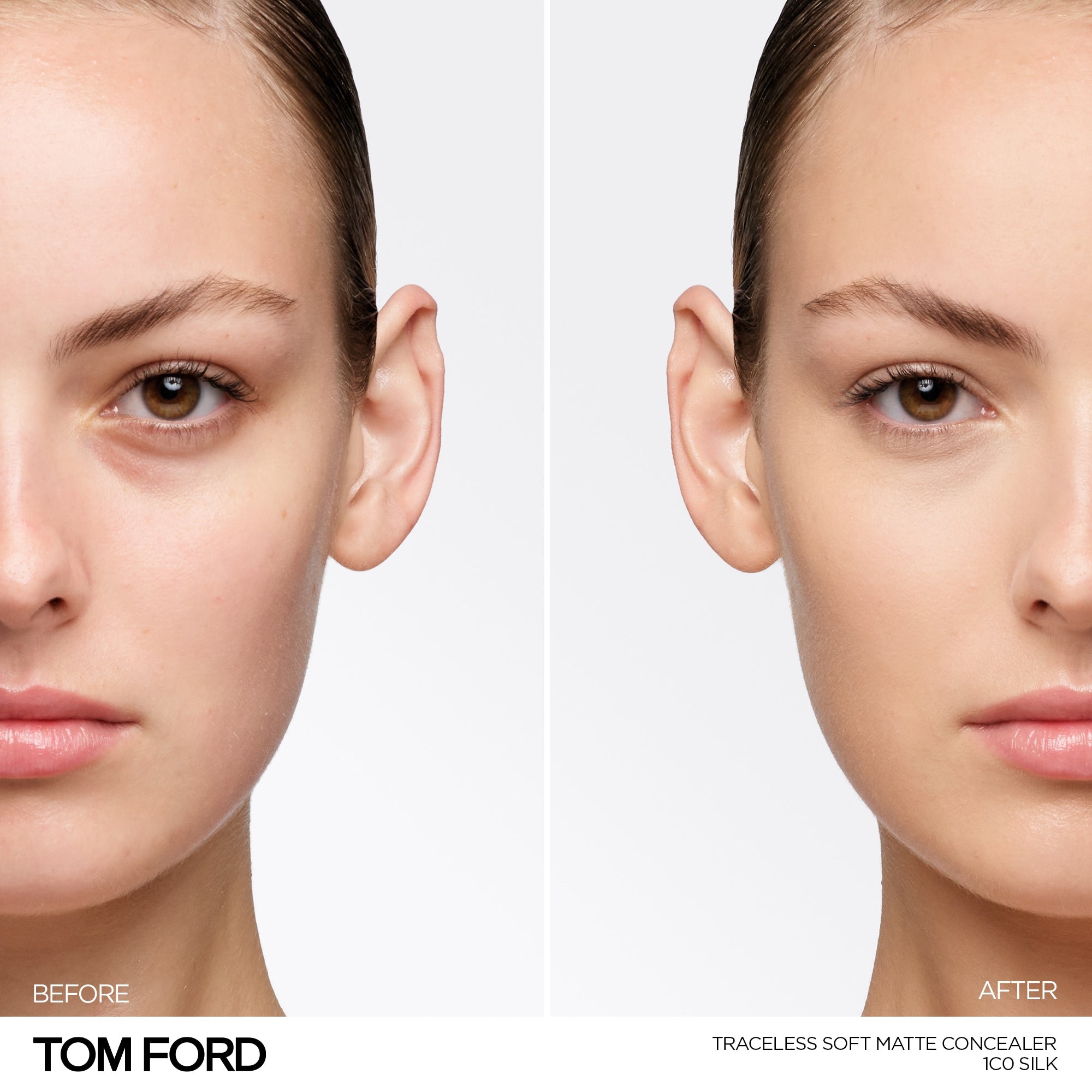 Traceless Soft Matte Concealer, 3.5 g, 1C0 Silk, 1C0, Model, light