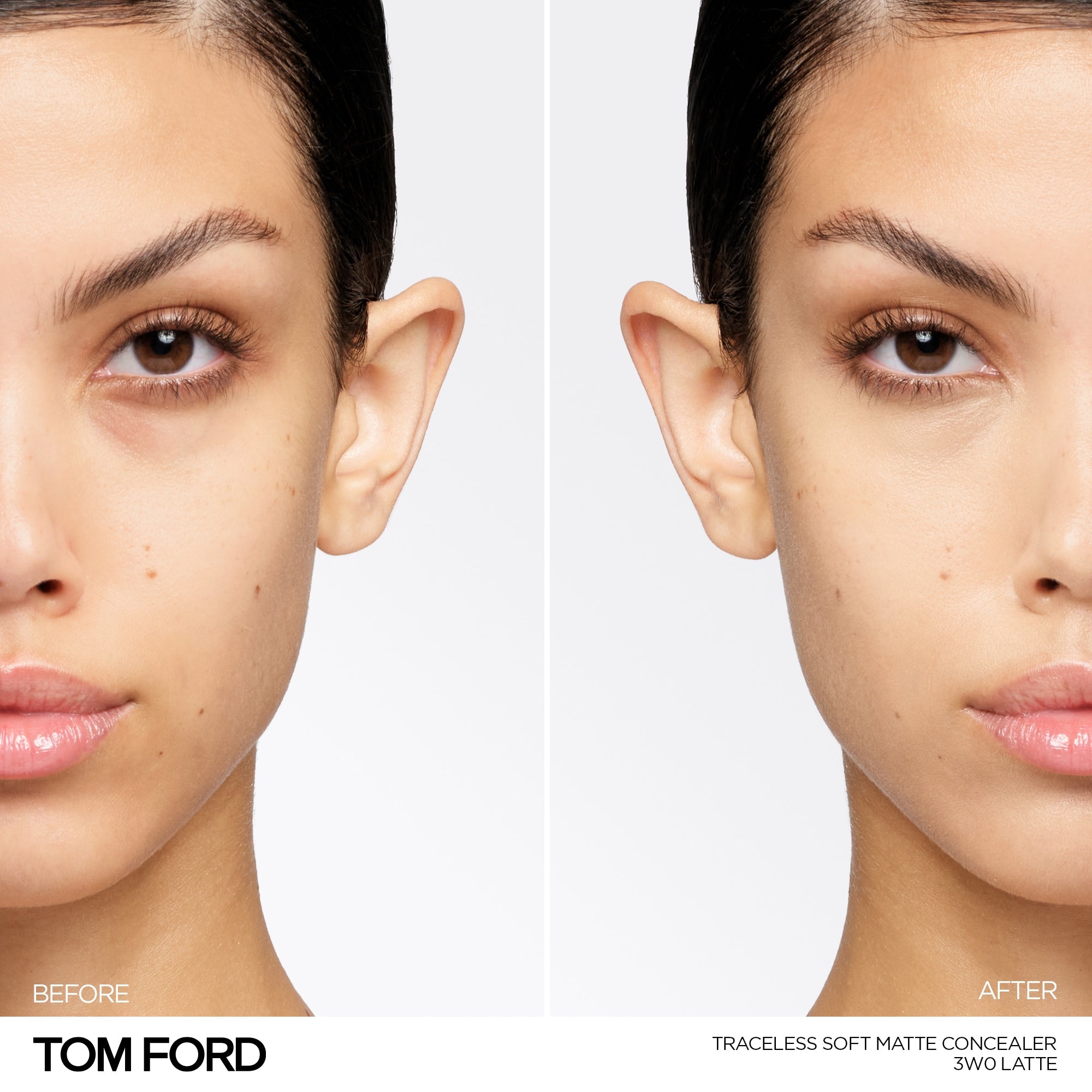 Traceless Soft Matte Concealer, 3.5 g, 3W0 Latte, 3W0, Model, medium