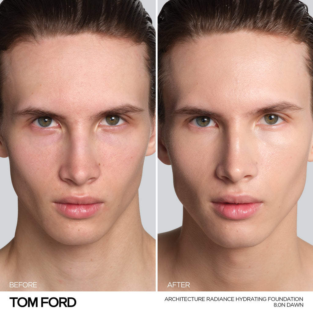 Architecture Radiance Hydrating Foundation Broad Spectrum SPF 50+, 30.0 ml, 8.0N Dawn, 8.0N, Model, light