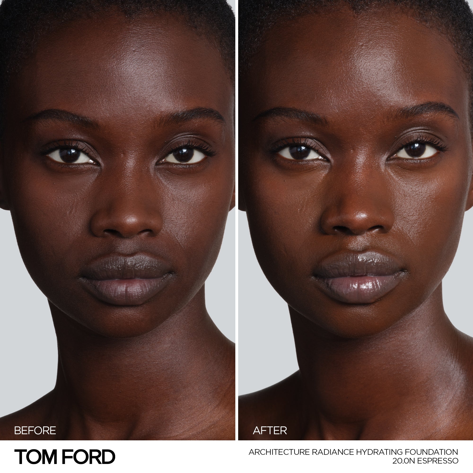 Architecture Radiance Hydrating Foundation Broad Spectrum SPF 50+, 30.0 ml, 20.0N Espresso, 20.0N, Model, deep