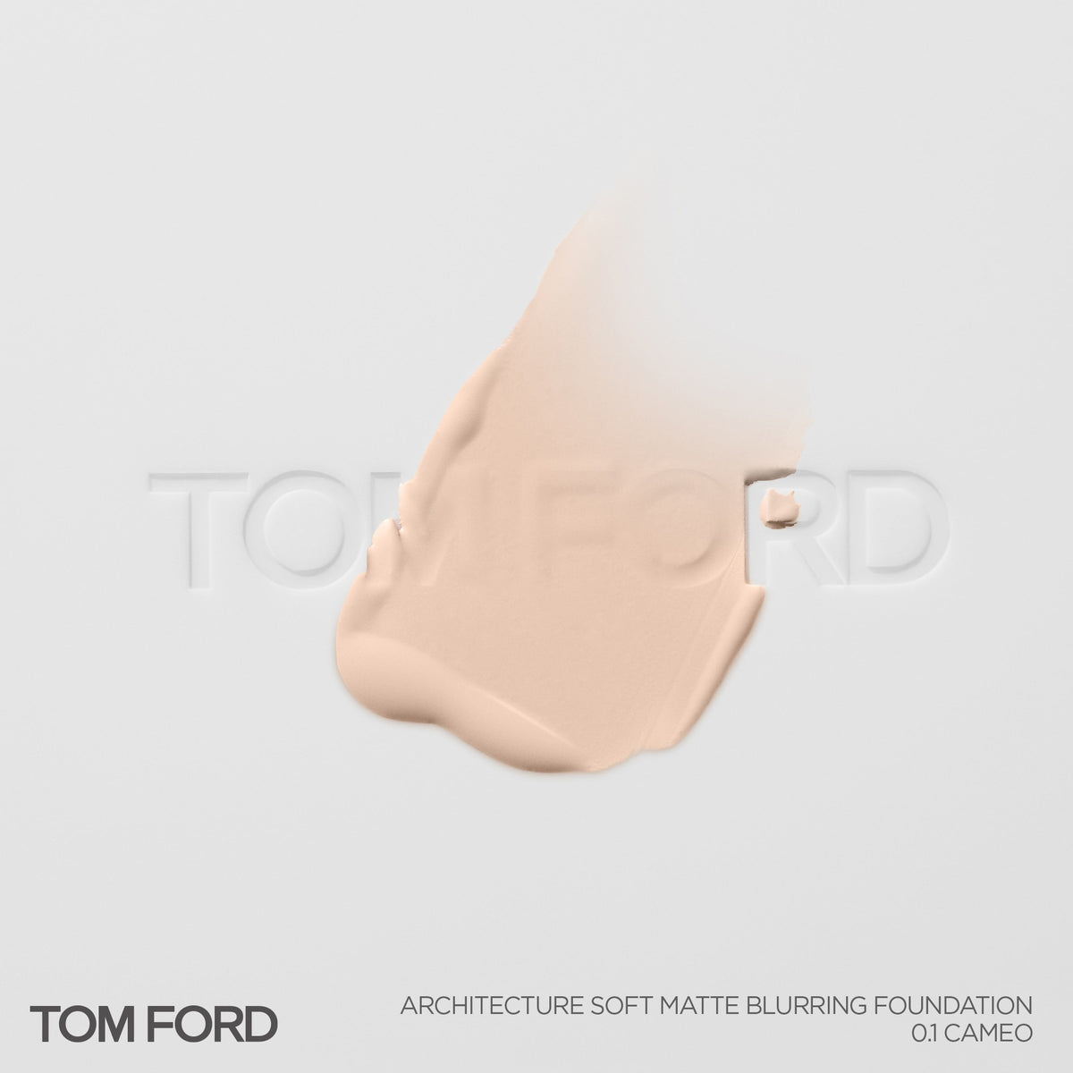 Architecture Soft Matte Blurring Foundation, 30.0 ml, 0.1 Cameo, 0.1, Smoosh