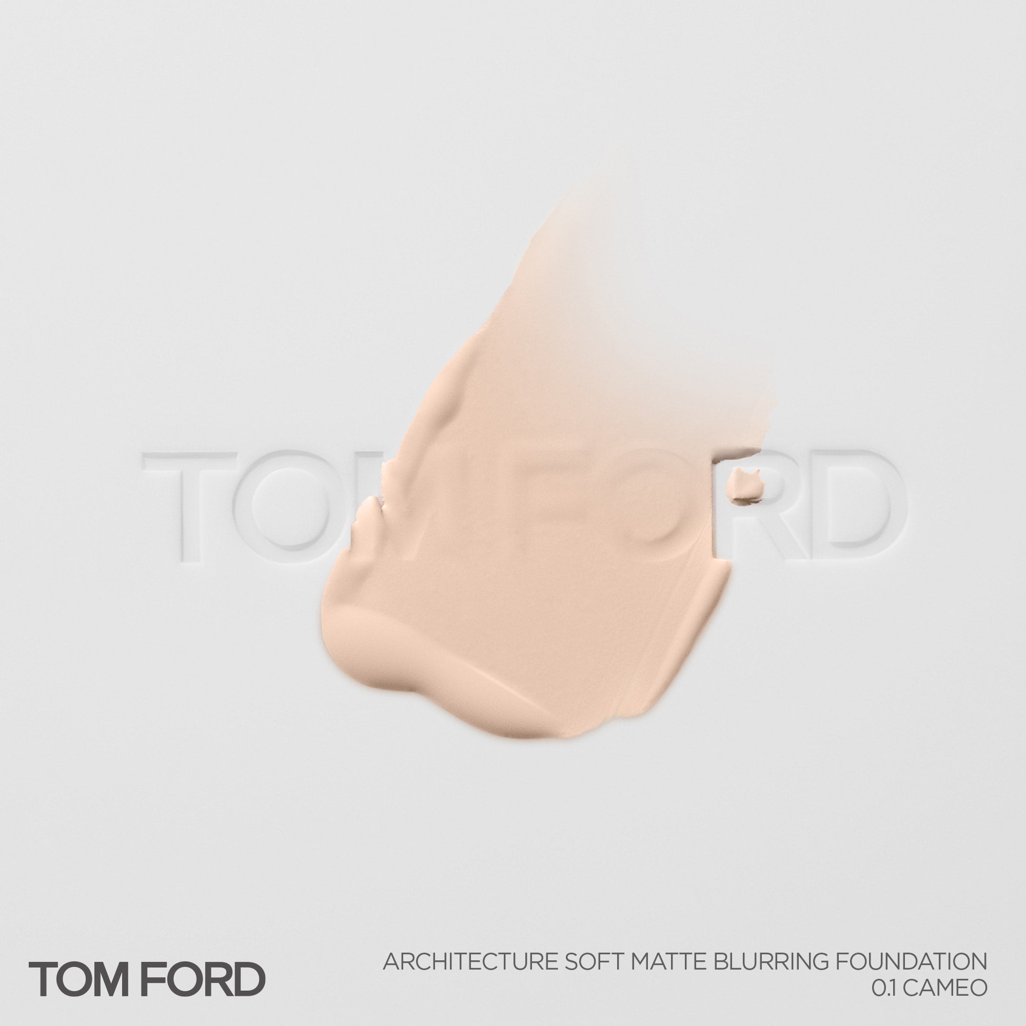 Architecture Soft Matte Blurring Foundation, 30.0 ml, 0.1 Cameo, 0.1, Smoosh