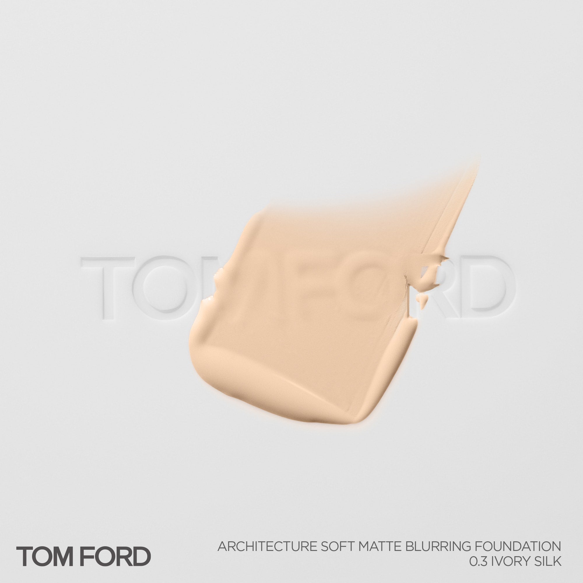 Architecture Soft Matte Blurring Foundation, 30.0 ml, 0.3 Ivory Silk, 0.3, Smoosh