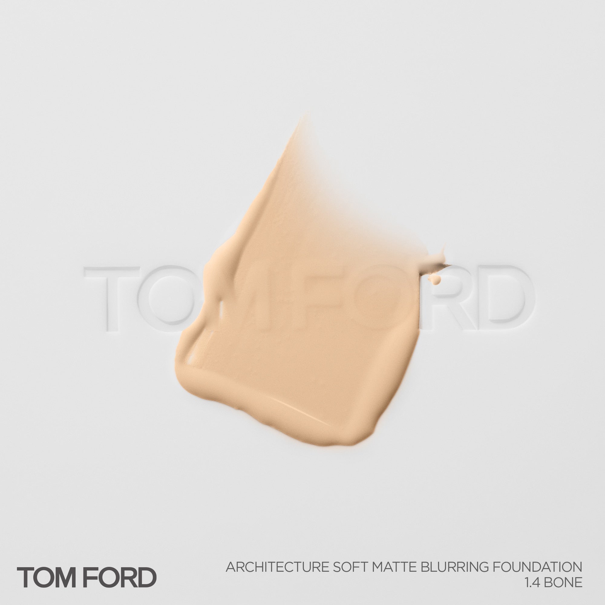 Architecture Soft Matte Blurring Foundation, 30.0 ml, 1.4 Bone, 1.4, Smoosh