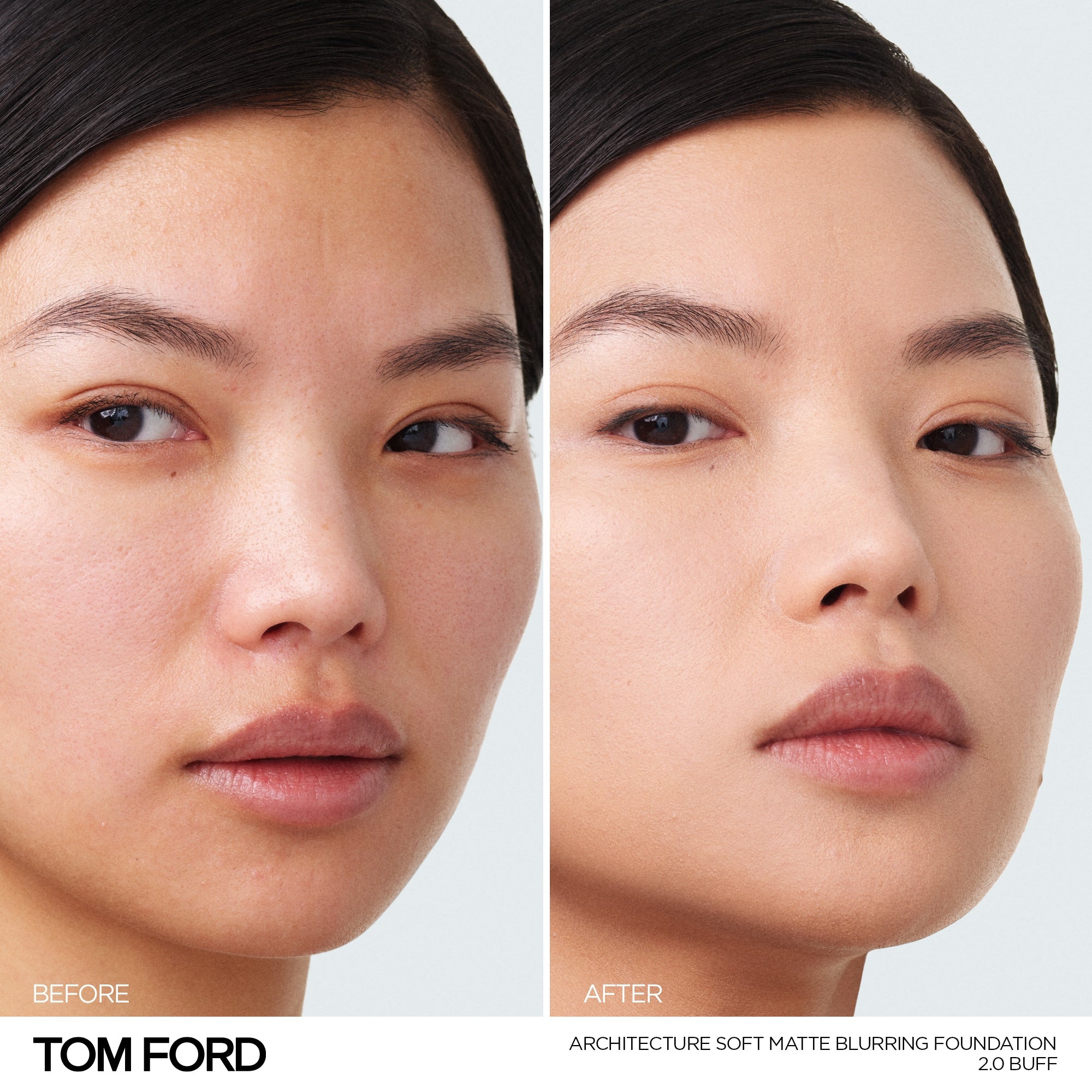 Architecture Soft Matte Blurring Foundation, 30.0 ml, 2.0 Buff, 2.0, Model, light