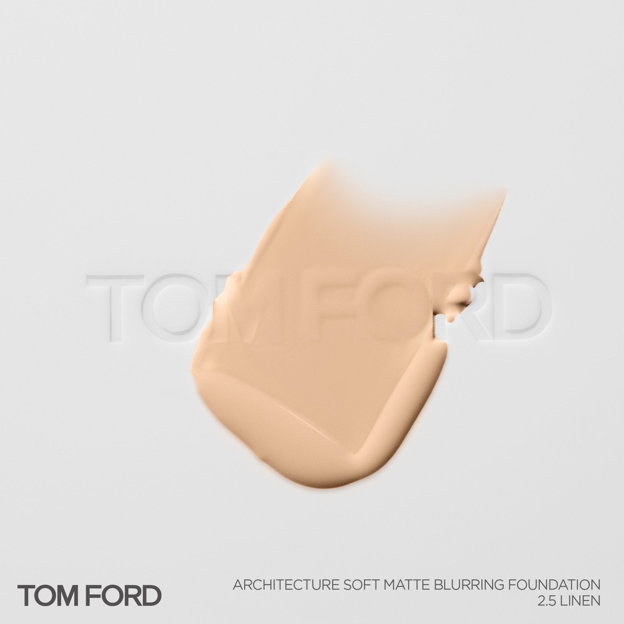 Architecture Soft Matte Blurring Foundation, 30.0 ml, 2.5 Linen, 2.5, Smoosh
