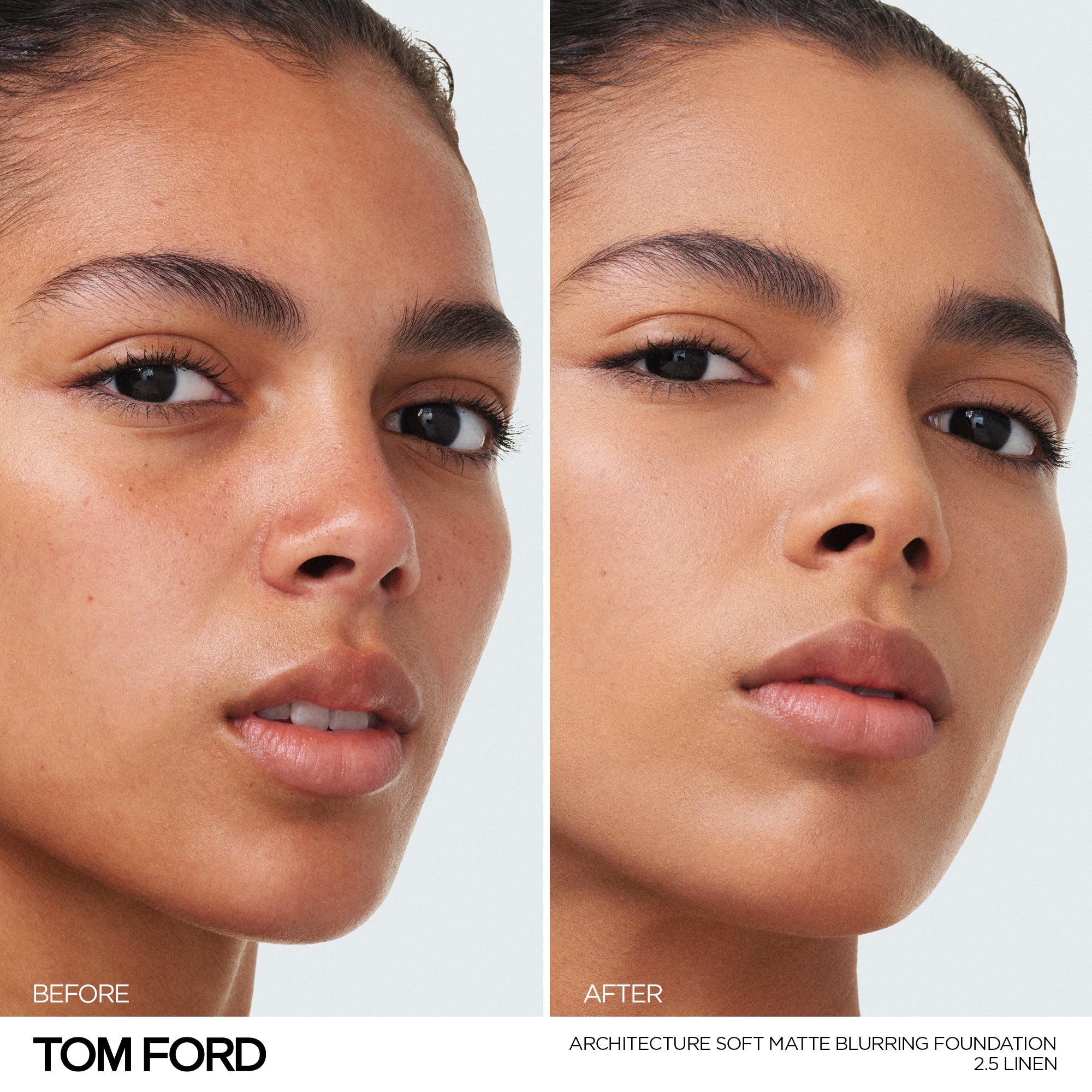 Architecture Soft Matte Blurring Foundation, 30.0 ml, 2.5 Linen, 2.5, Model, medium