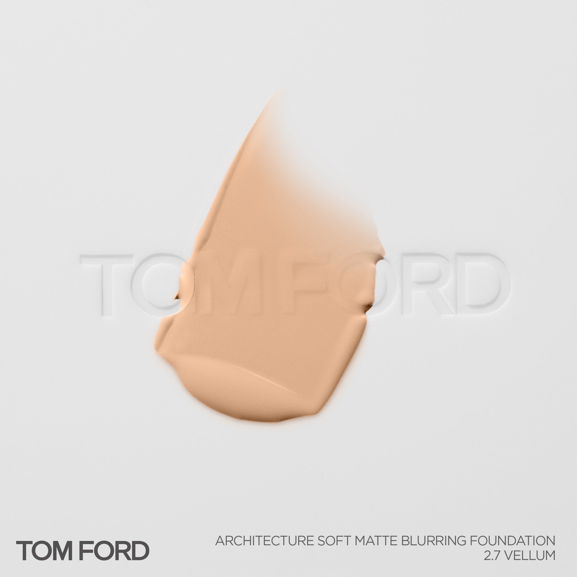 Architecture Soft Matte Blurring Foundation, 30.0 ml, 2.7 Vellum, 2.7, Smoosh