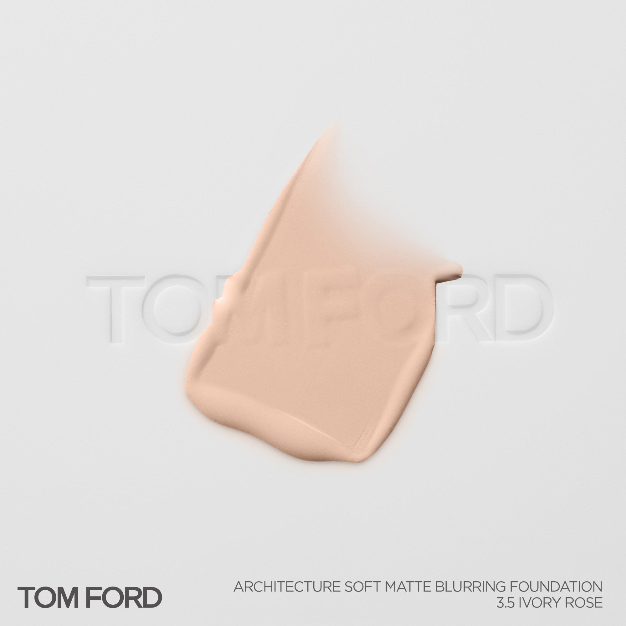 Architecture Soft Matte Blurring Foundation, 30.0 ml, 3.5 Ivory Rose, 3.5, Smoosh