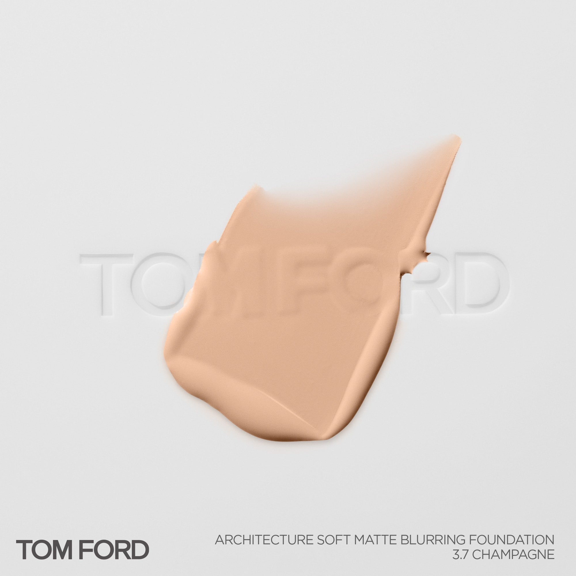 Architecture Soft Matte Blurring Foundation, 30.0 ml, 3.7 Champagne, 3.7, Smoosh