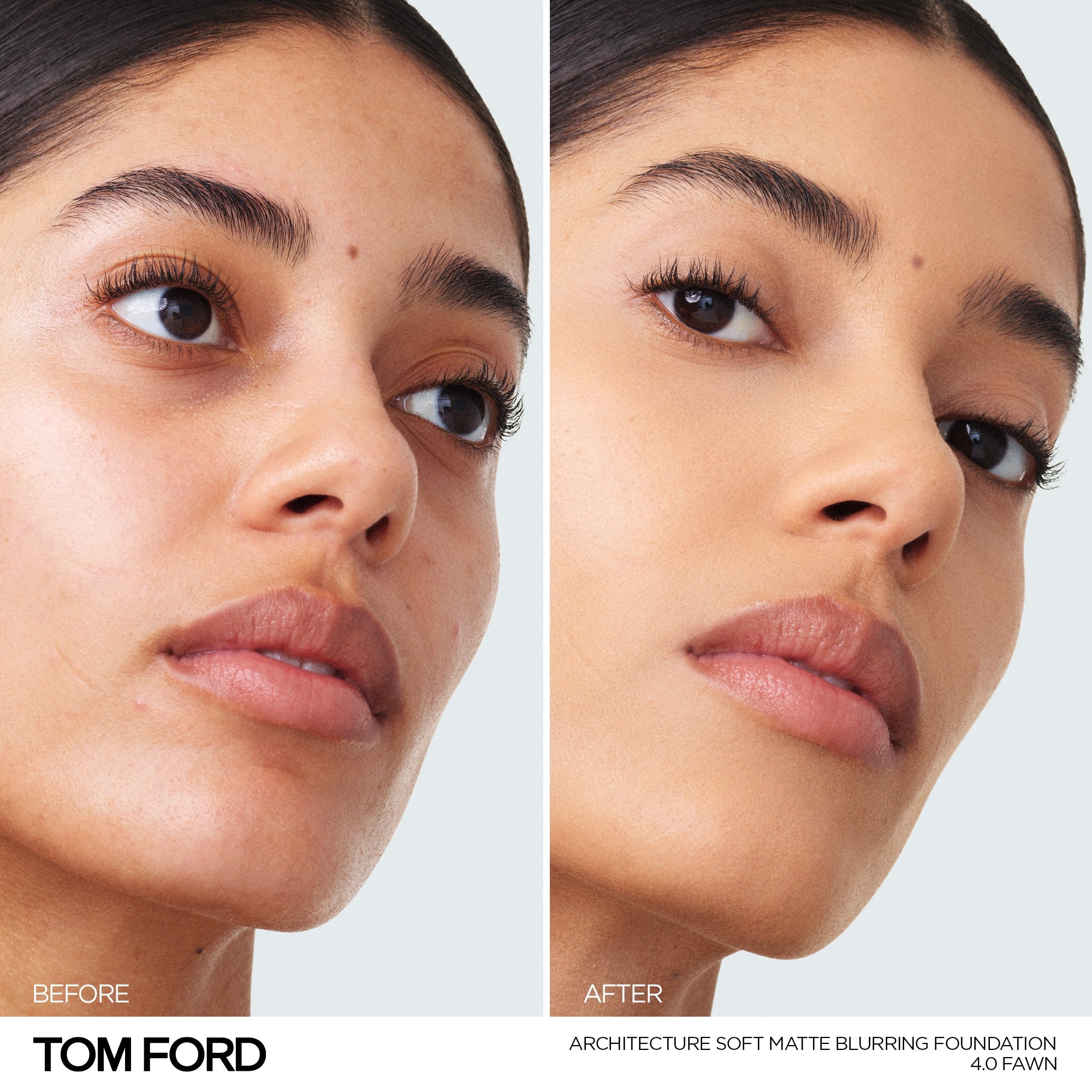 Architecture Soft Matte Blurring Foundation, 30.0 ml, 4.0 Fawn, 4.0, Model, medium