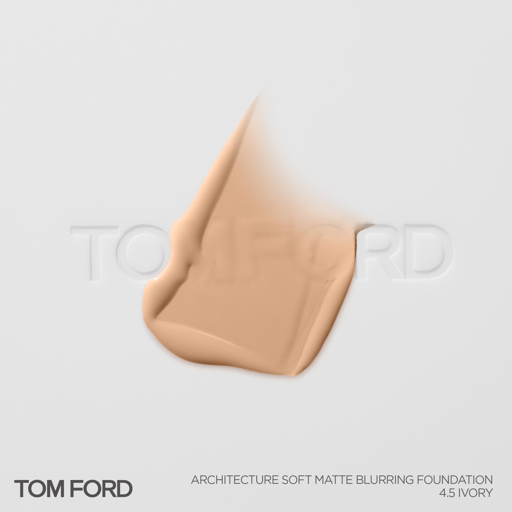 Architecture Soft Matte Blurring Foundation, 30.0 ml, 4.5 Ivory, 4.5, Smoosh