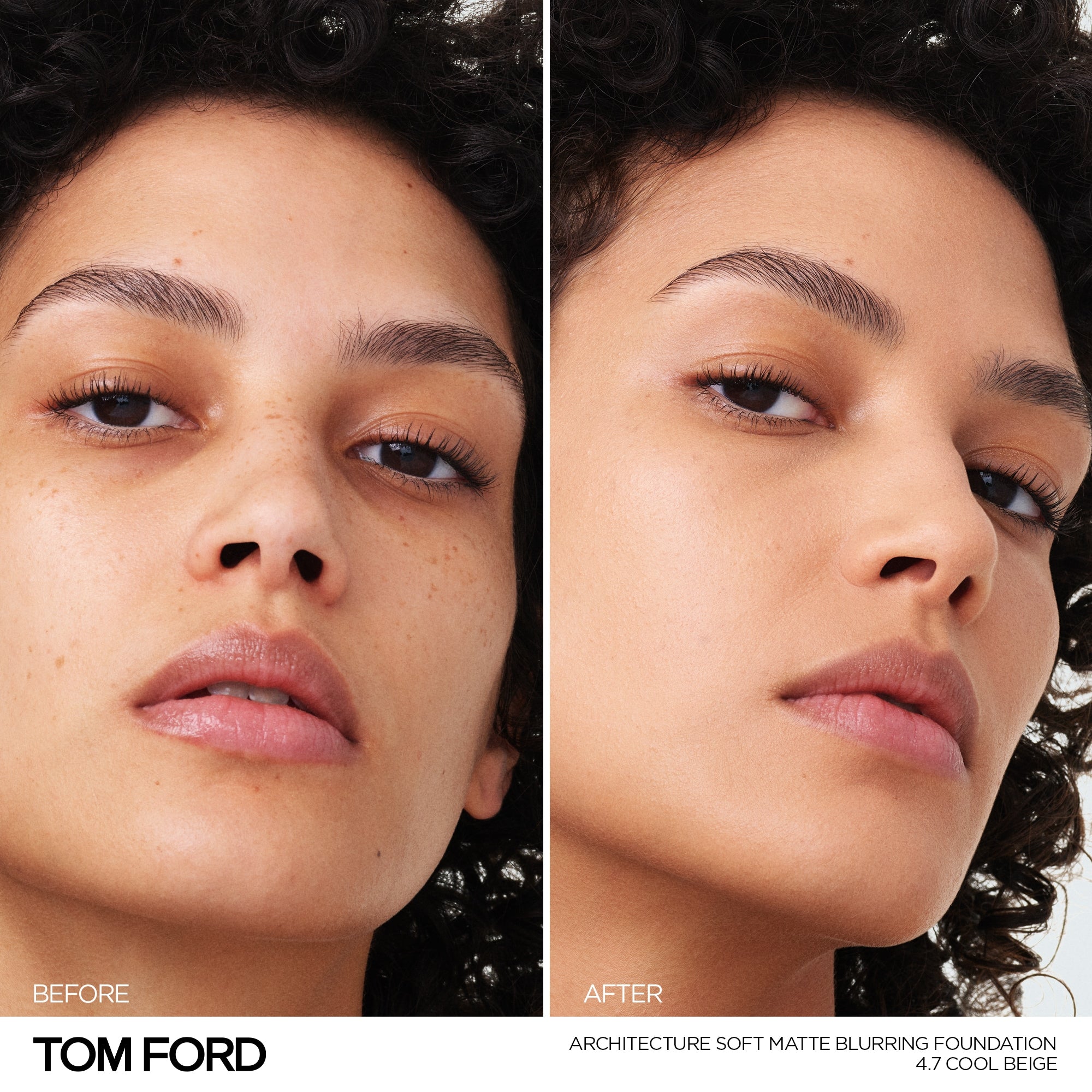 Architecture Soft Matte Blurring Foundation, 30.0 ml, 4.7 Cool Beige, 4.7, Model, medium