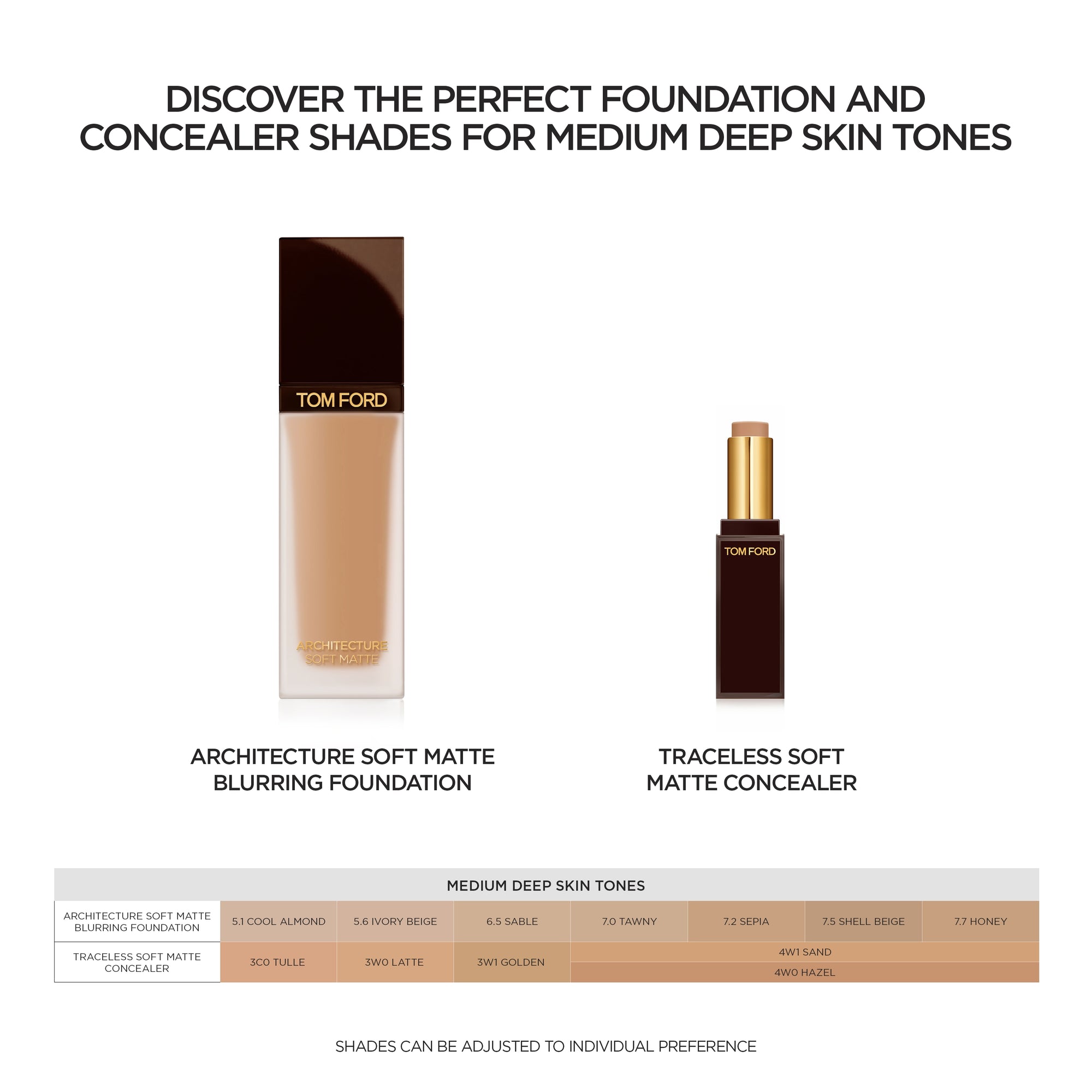 Architecture Soft Matte Blurring Foundation, 30.0 ml, 5.1 Cool Almond, 5.1, Alt