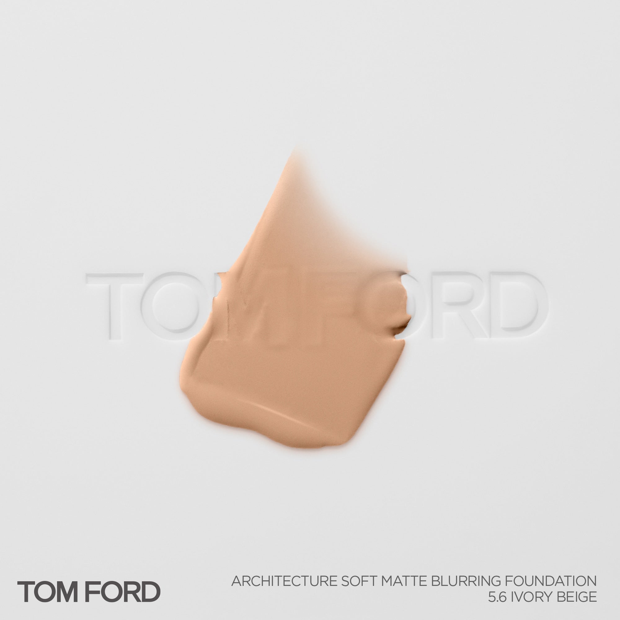 Architecture Soft Matte Blurring Foundation, 30.0 ml, 5.6 Ivory Beige, 5.6, Smoosh