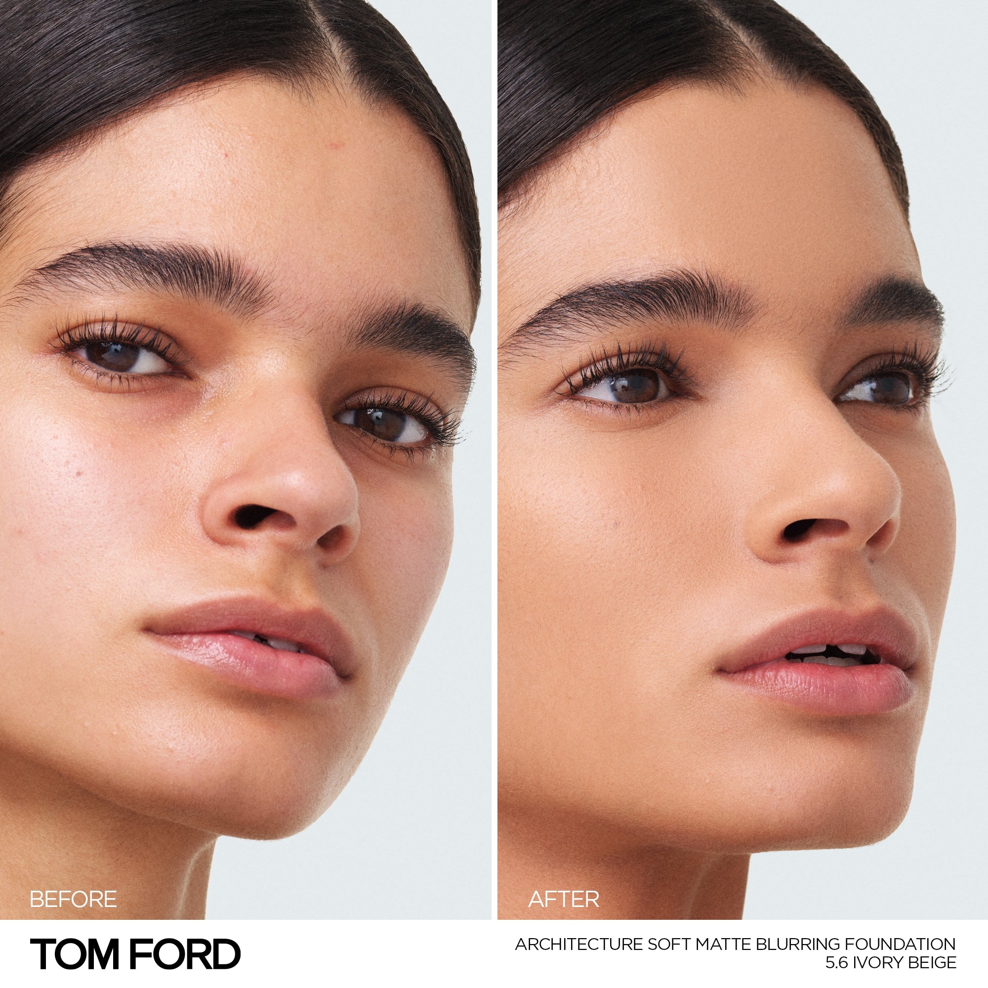 Architecture Soft Matte Blurring Foundation, 30.0 ml, 5.6 Ivory Beige, 5.6, Model, medium