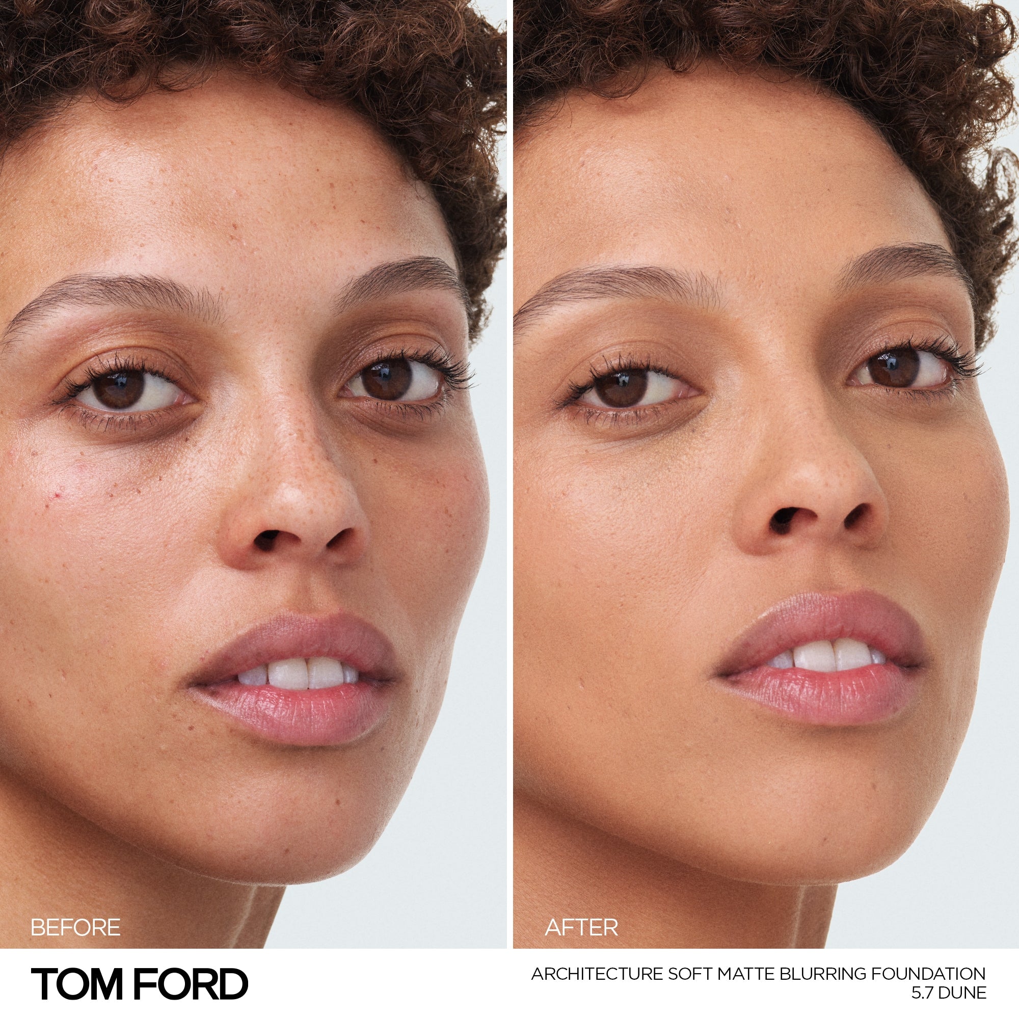 Architecture Soft Matte Blurring Foundation, 30.0 ml, 5.7 Dune, 5.7, Model, medium