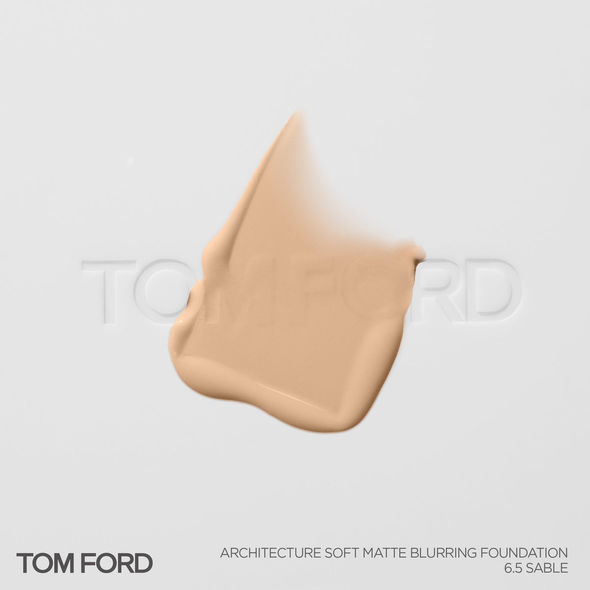 Architecture Soft Matte Blurring Foundation, 30.0 ml, 6.5 Sable, 6.5, Smoosh