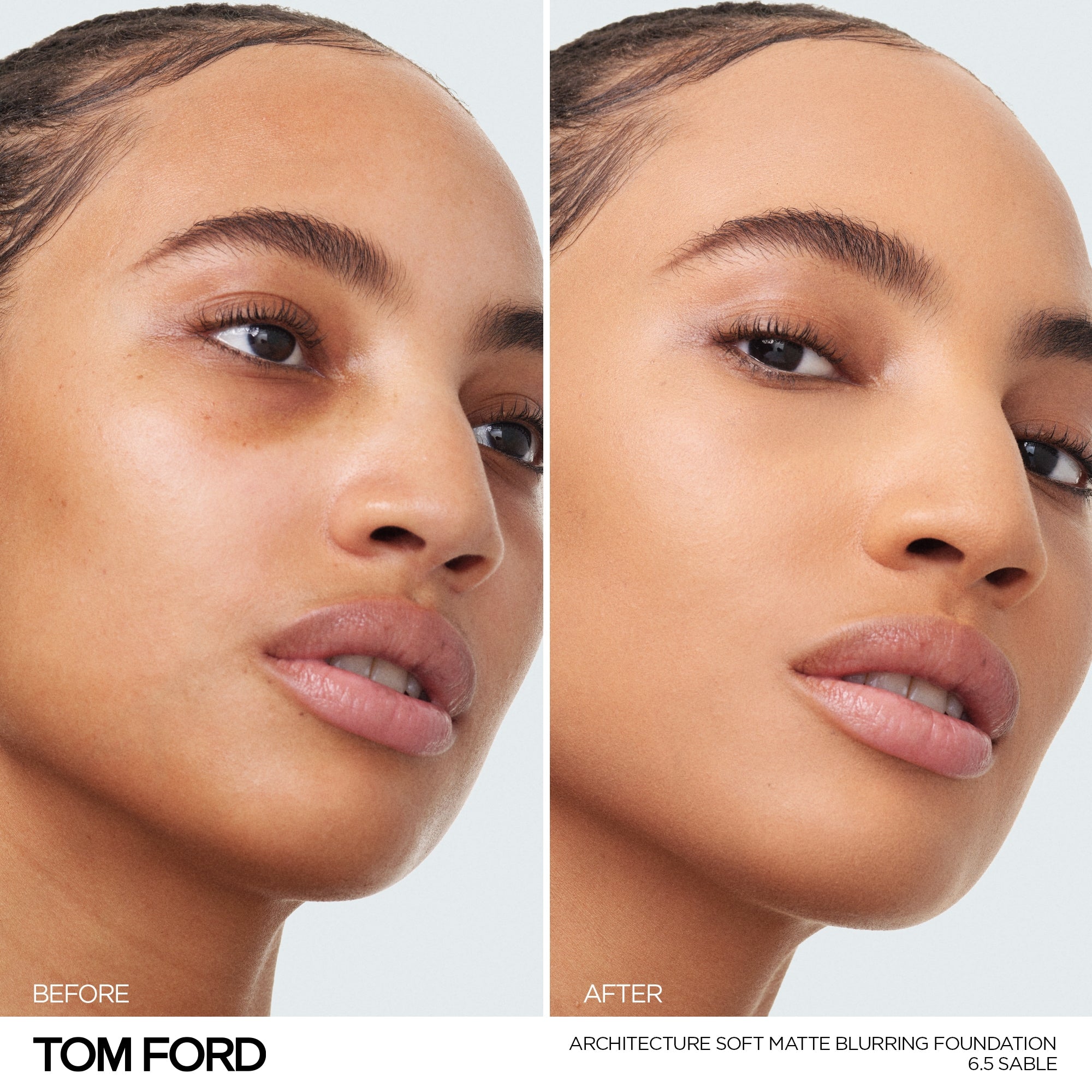 Architecture Soft Matte Blurring Foundation, 30.0 ml, 6.5 Sable, 6.5, Model, medium