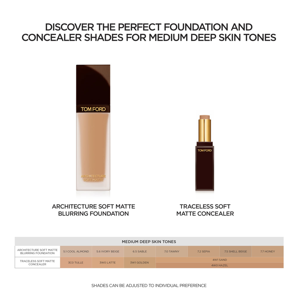 Architecture Soft Matte Blurring Foundation, 30.0 ml, 7.0 Tawny, 7.0, Alt