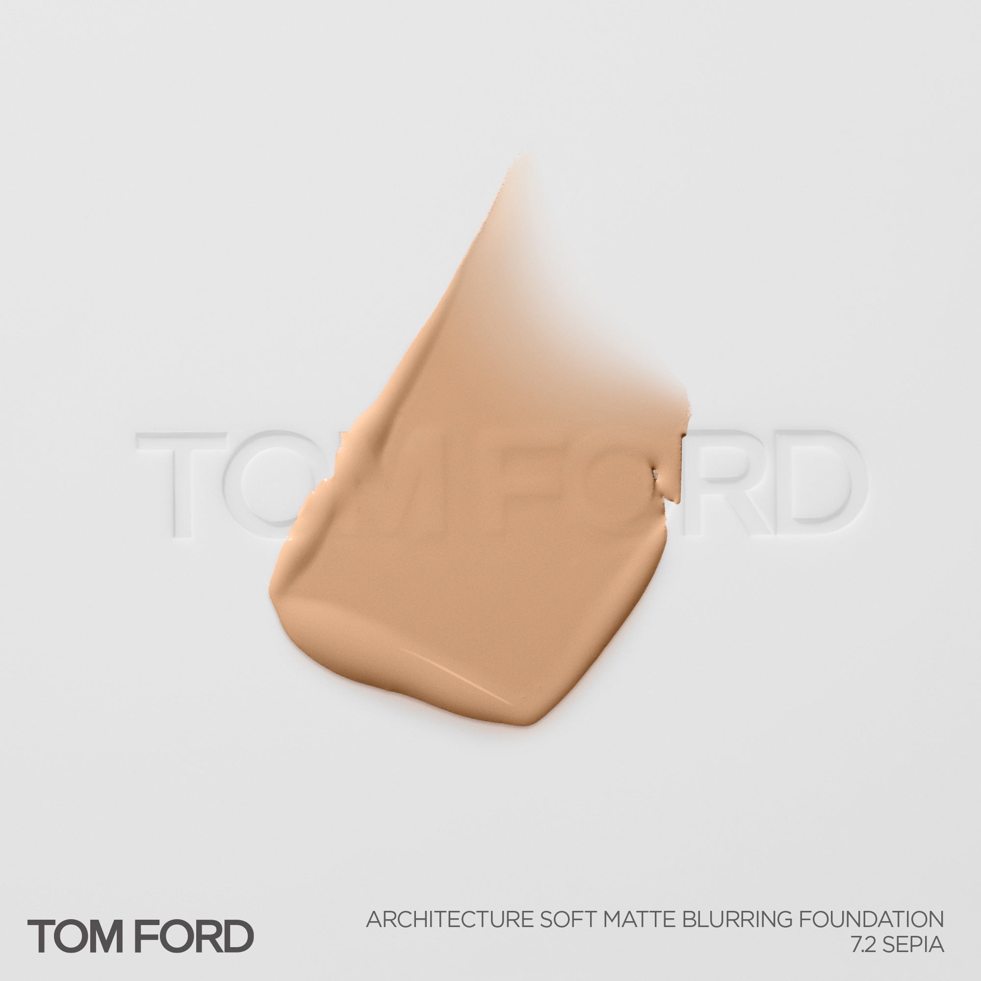 Architecture Soft Matte Blurring Foundation, 30.0 ml, 7.2 Sepia, 7.2, Smoosh
