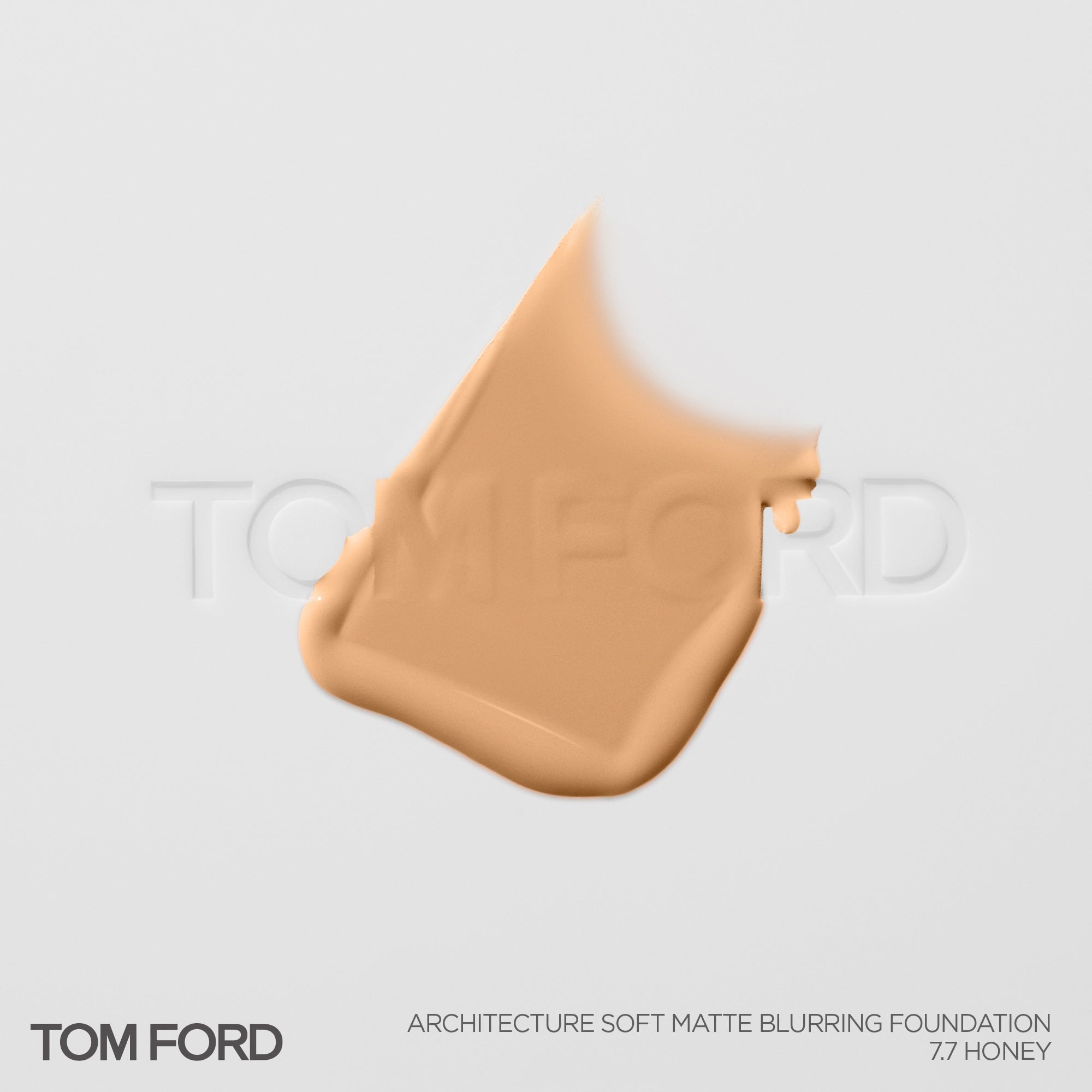 Architecture Soft Matte Blurring Foundation, 30.0 ml, 7.7 Honey, 7.7, Smoosh