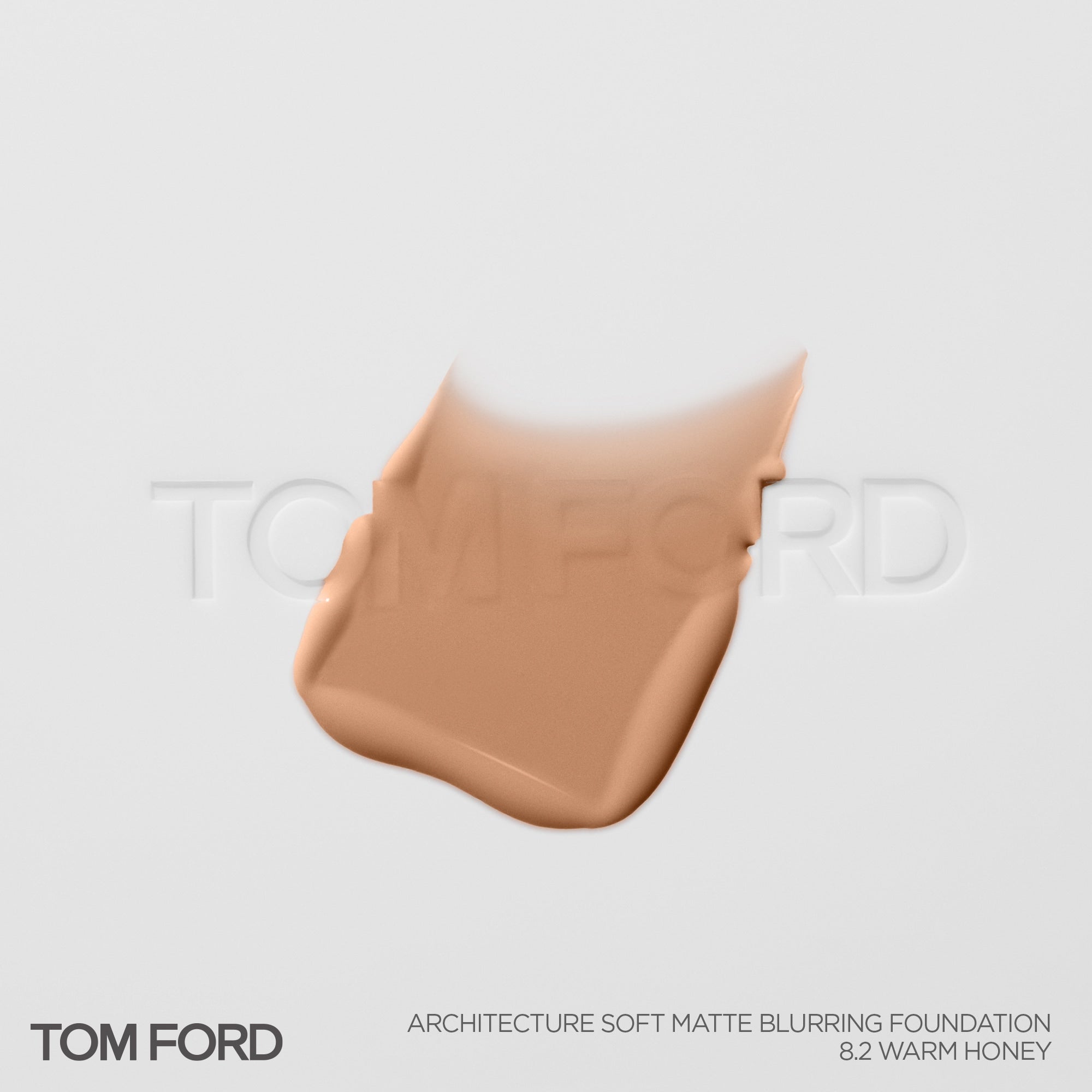 Architecture Soft Matte Blurring Foundation, 30.0 ml, 8.2 Warm Honey, 8.2, Smoosh