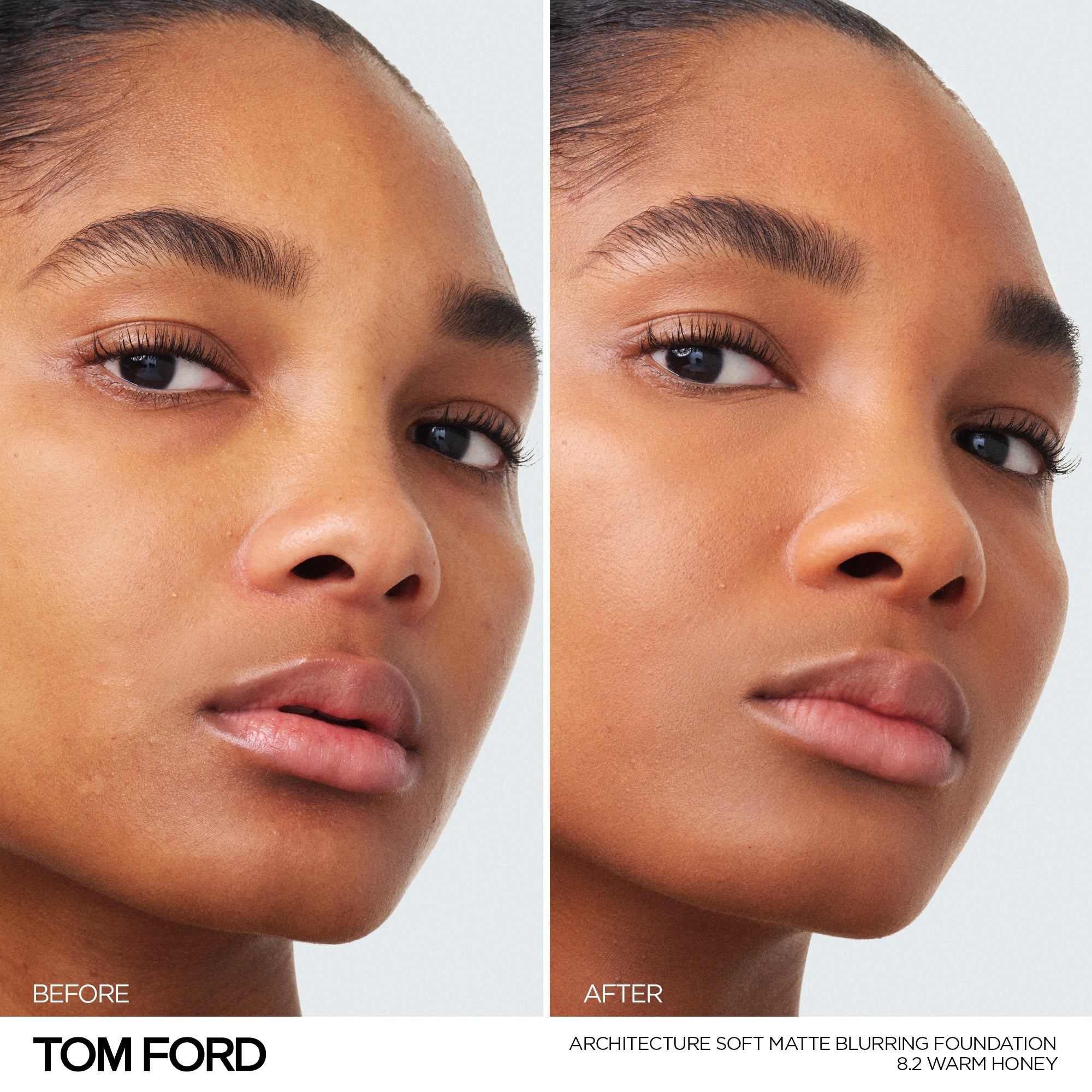 Architecture Soft Matte Blurring Foundation, 30.0 ml, 8.2 Warm Honey, 8.2, Model, deep